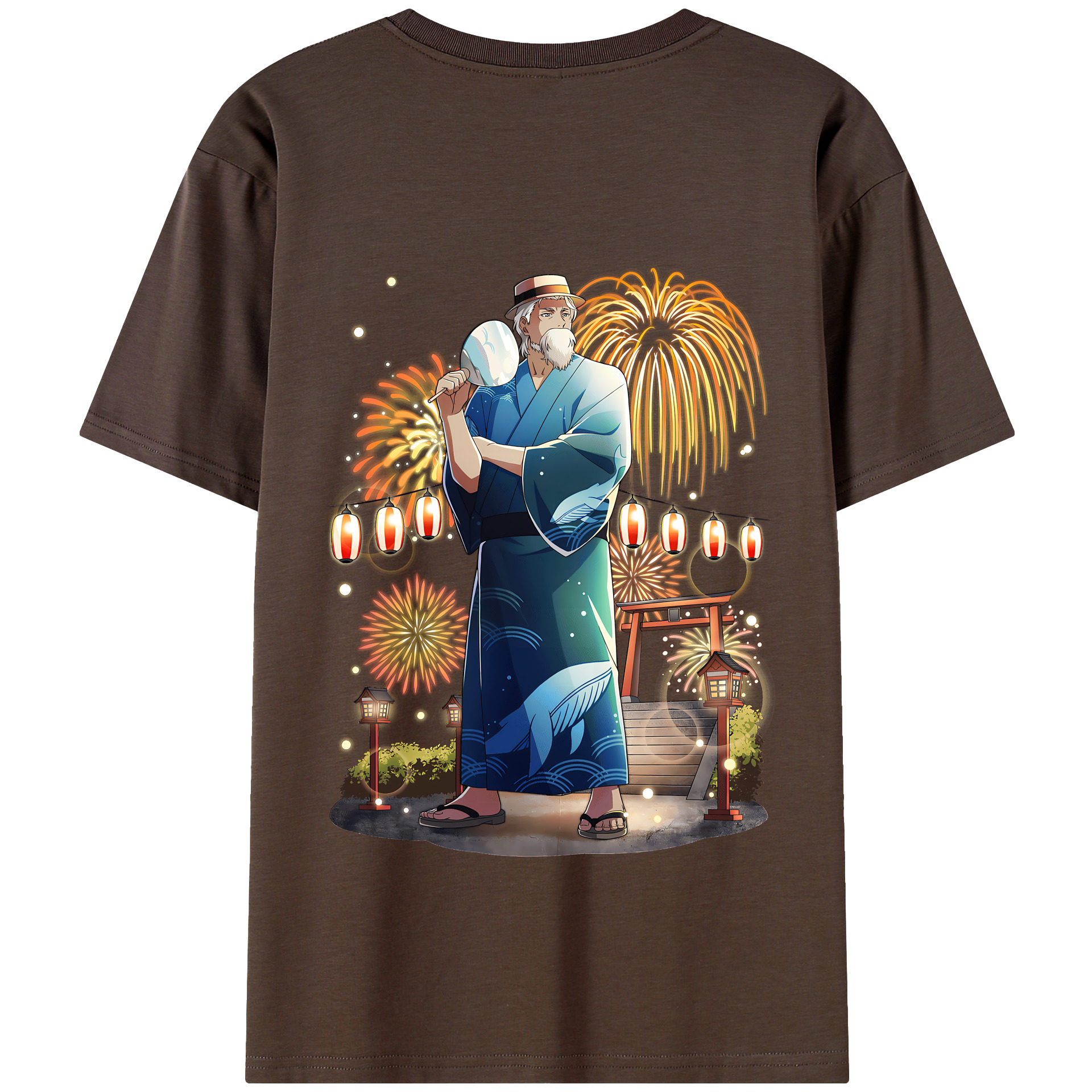 （画像用） 文豪ストレイドッグス Bungo Stray Dogs 綿100％半袖Tシャツ（背面プリント）