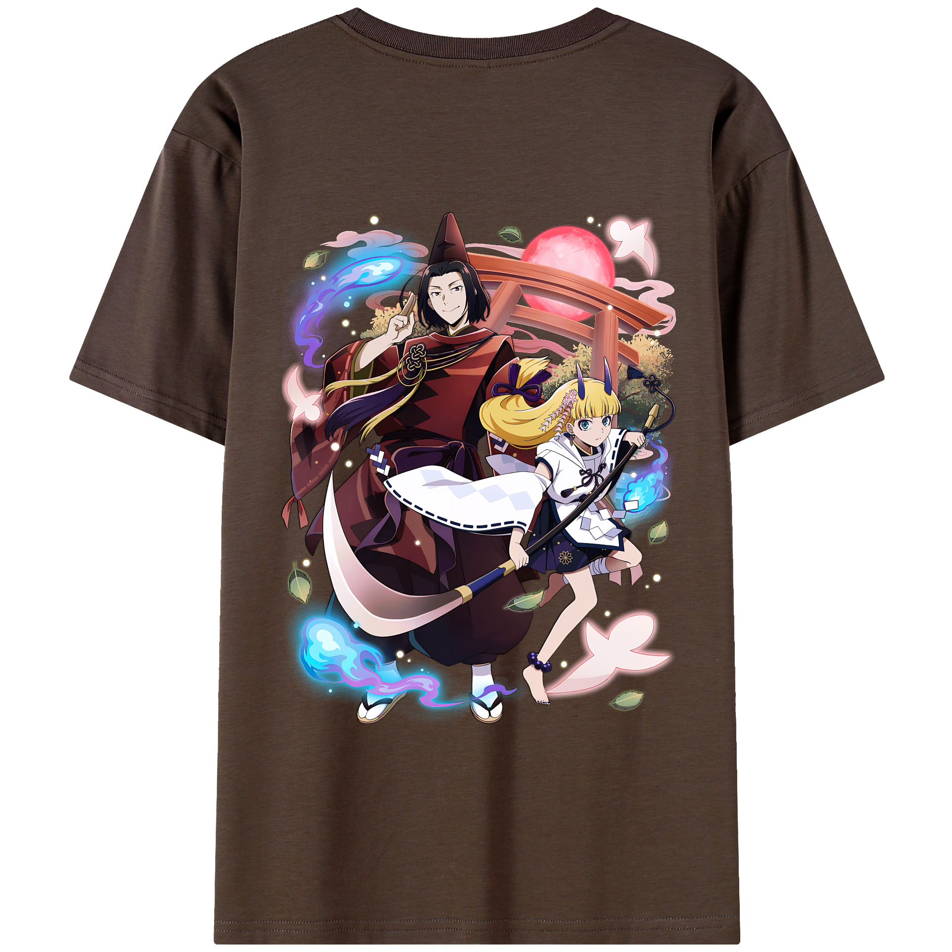 （画像用） 文豪ストレイドッグス Bungo Stray Dogs 綿100％半袖Tシャツ（背面プリント）