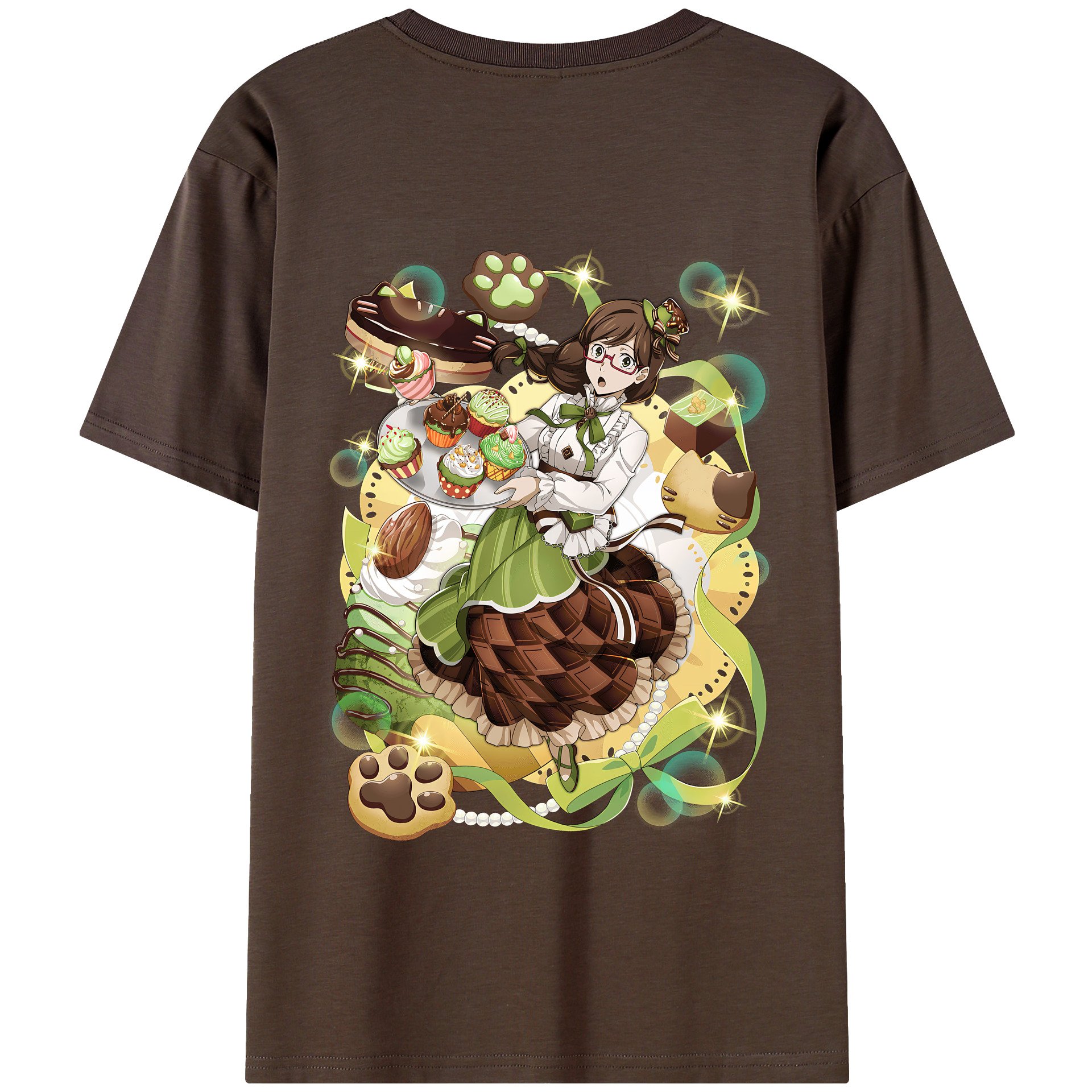 （画像用） 文豪ストレイドッグス Bungo Stray Dogs 綿100％半袖Tシャツ（背面プリント）