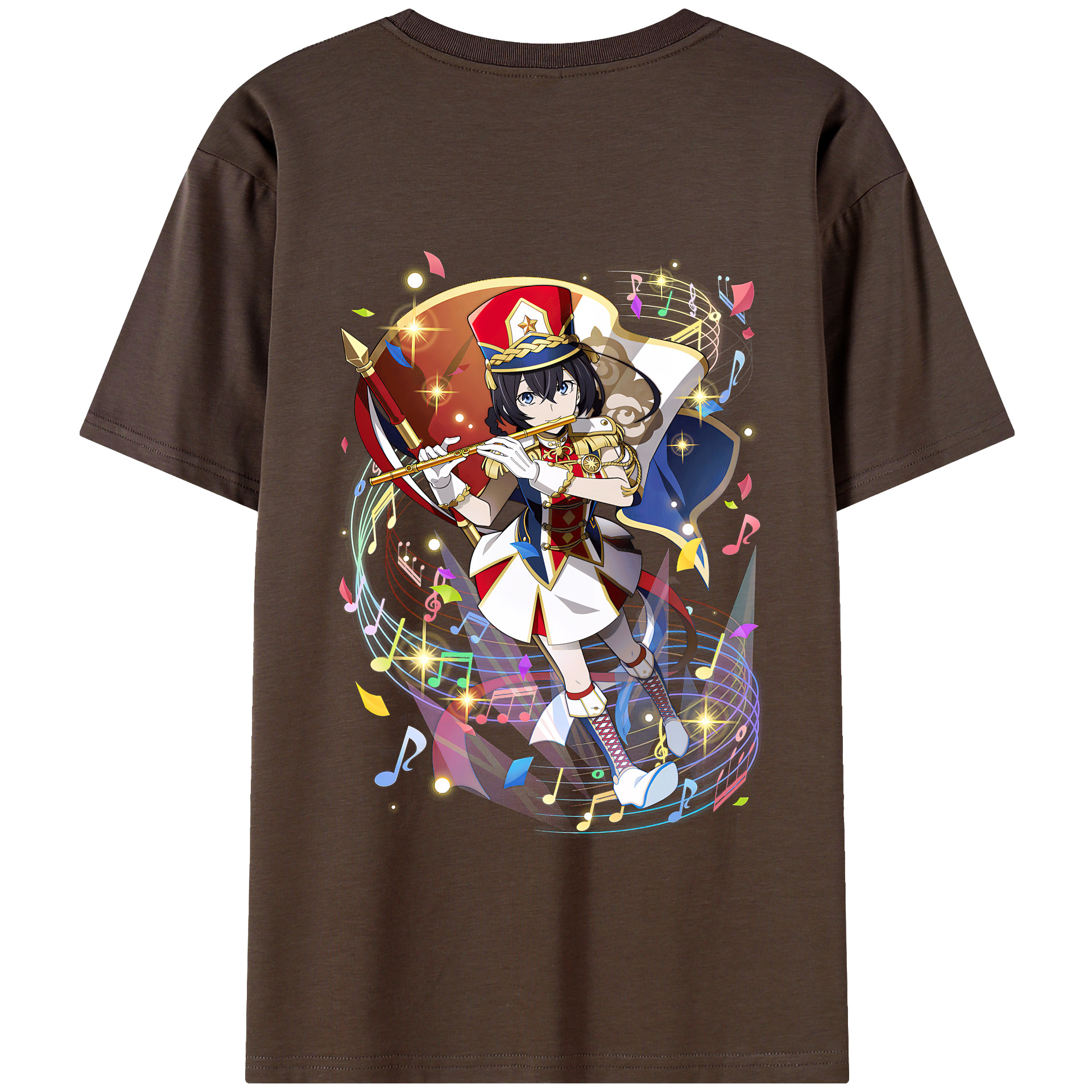 （画像用） 文豪ストレイドッグス Bungo Stray Dogs 綿100％半袖Tシャツ（背面プリント）