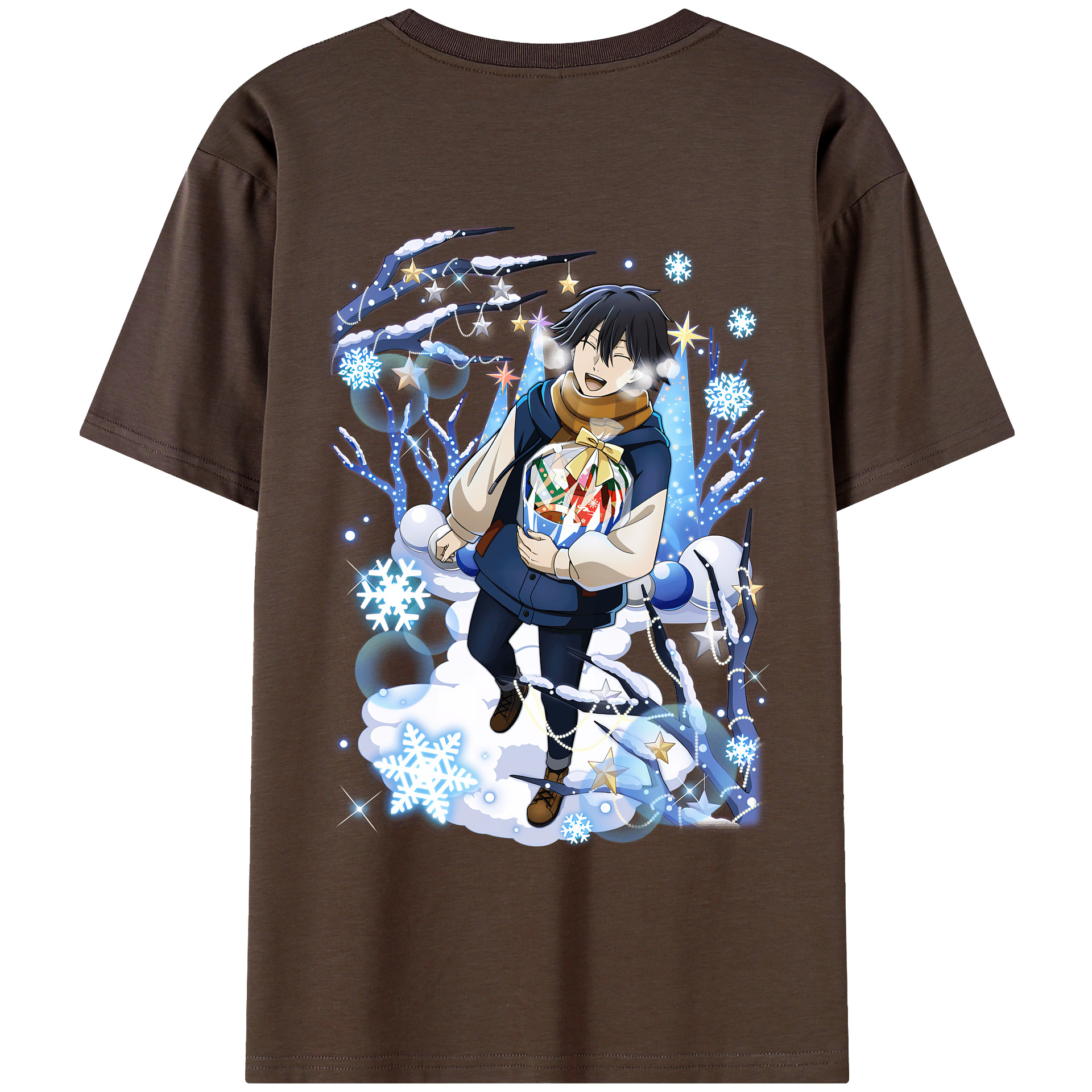（画像用） 文豪ストレイドッグス Bungo Stray Dogs 綿100％半袖Tシャツ（背面プリント）