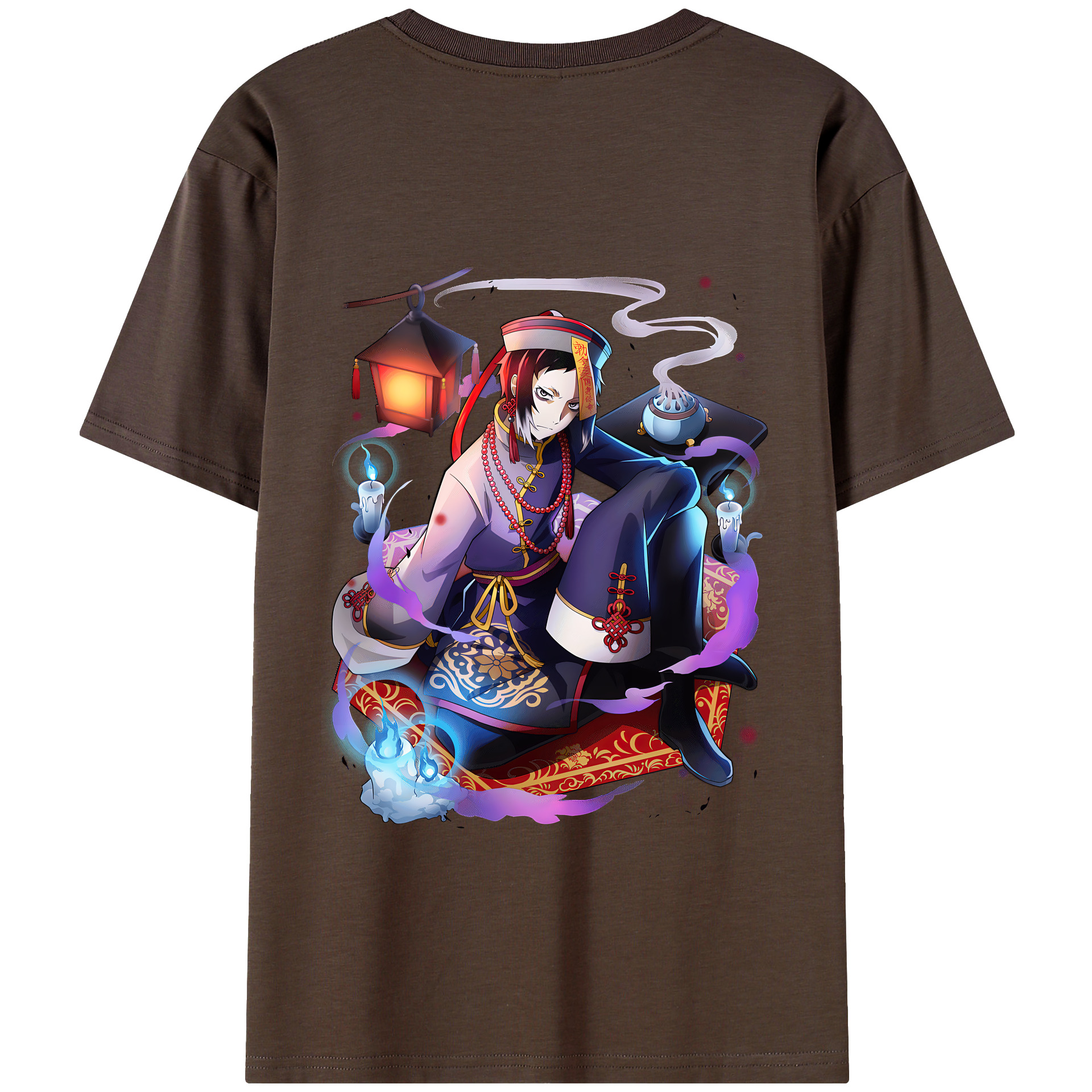 （画像用） 文豪ストレイドッグス Bungo Stray Dogs 綿100％半袖Tシャツ（背面プリント）
