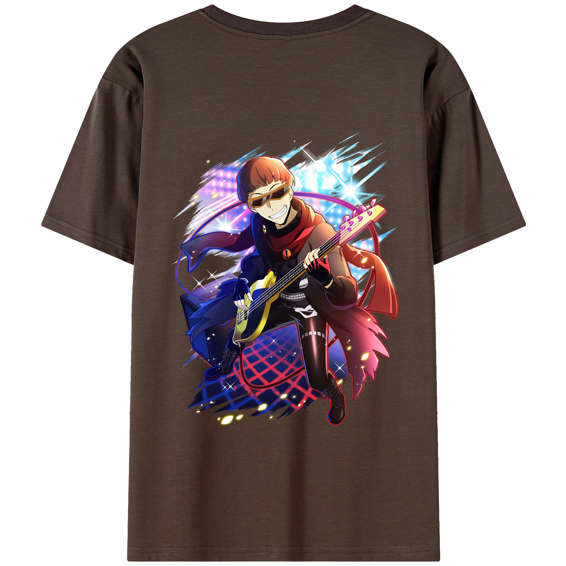 （画像用） 文豪ストレイドッグス Bungo Stray Dogs 綿100％半袖Tシャツ（背面プリント）