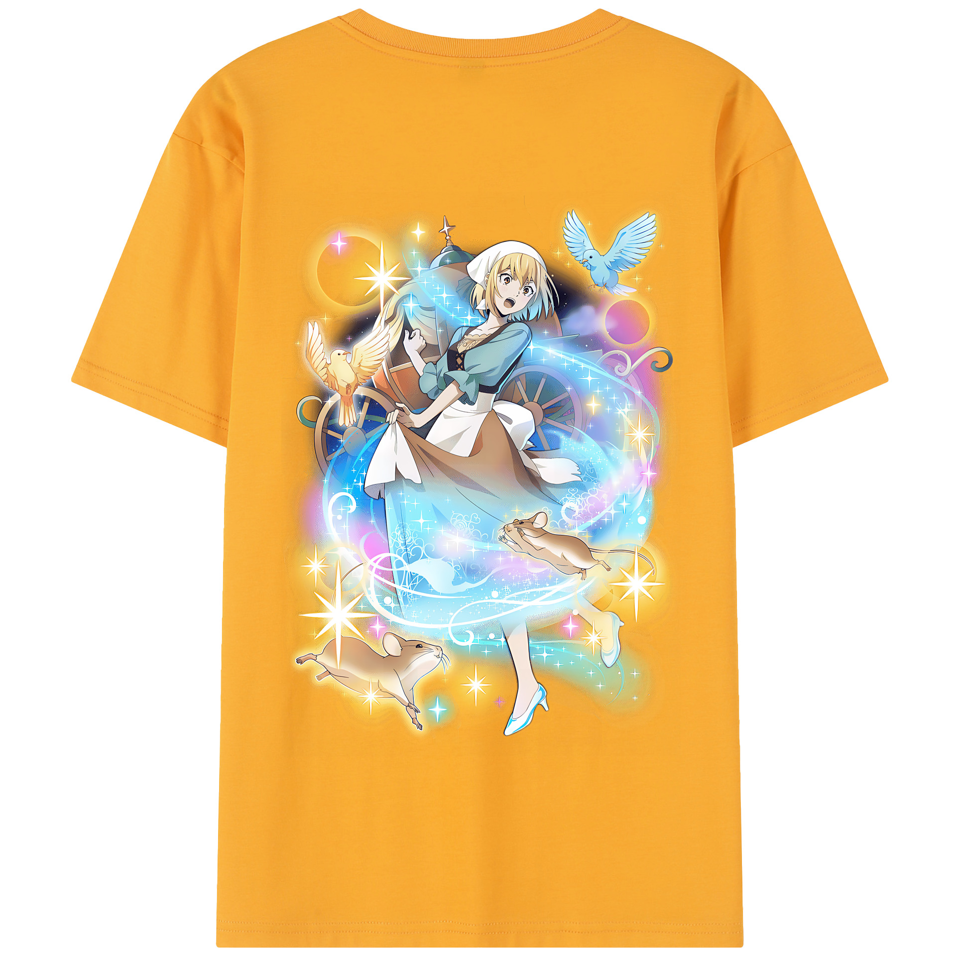 （画像用） 文豪ストレイドッグス Bungo Stray Dogs 綿100％半袖Tシャツ（背面プリント）
