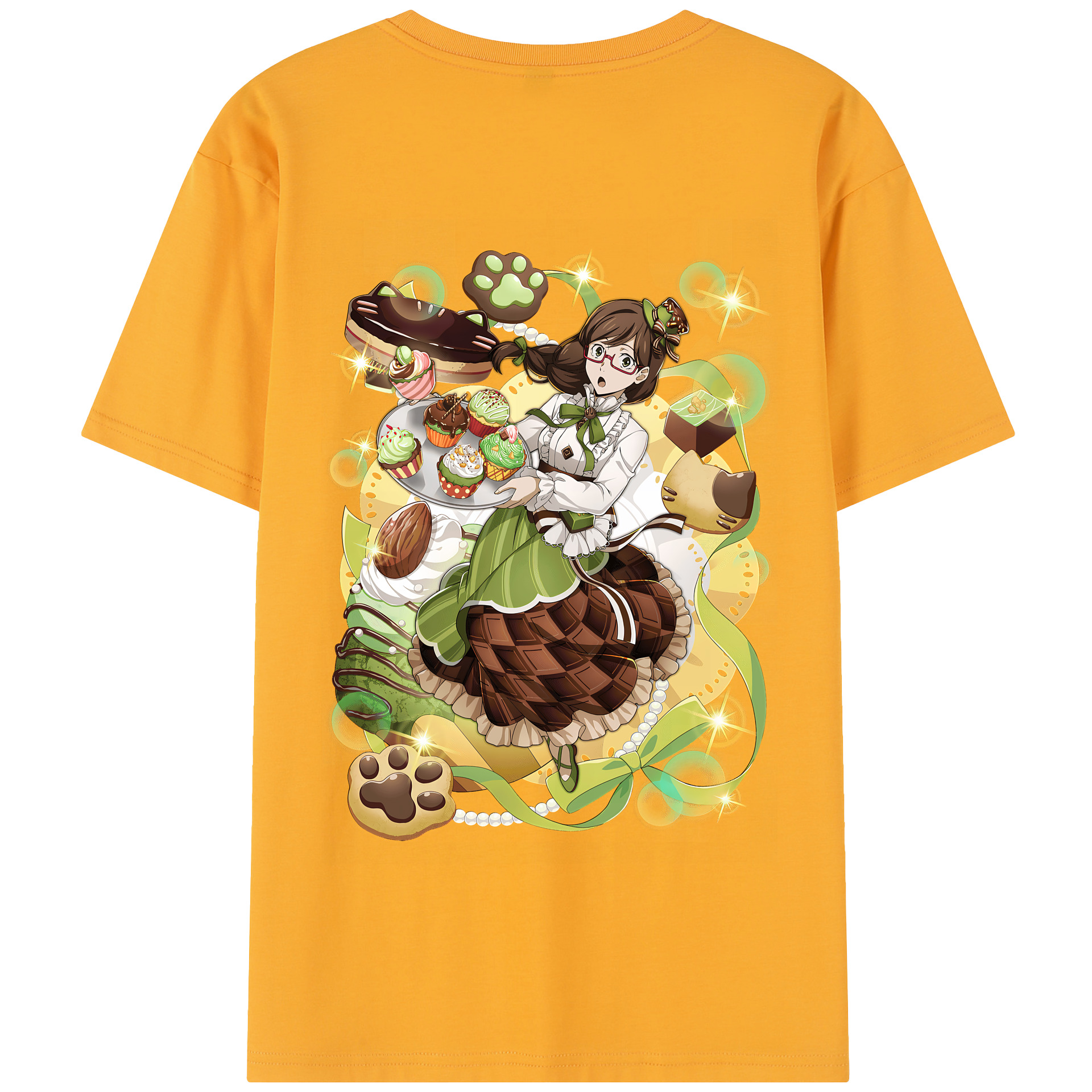 （画像用） 文豪ストレイドッグス Bungo Stray Dogs 綿100％半袖Tシャツ（背面プリント）