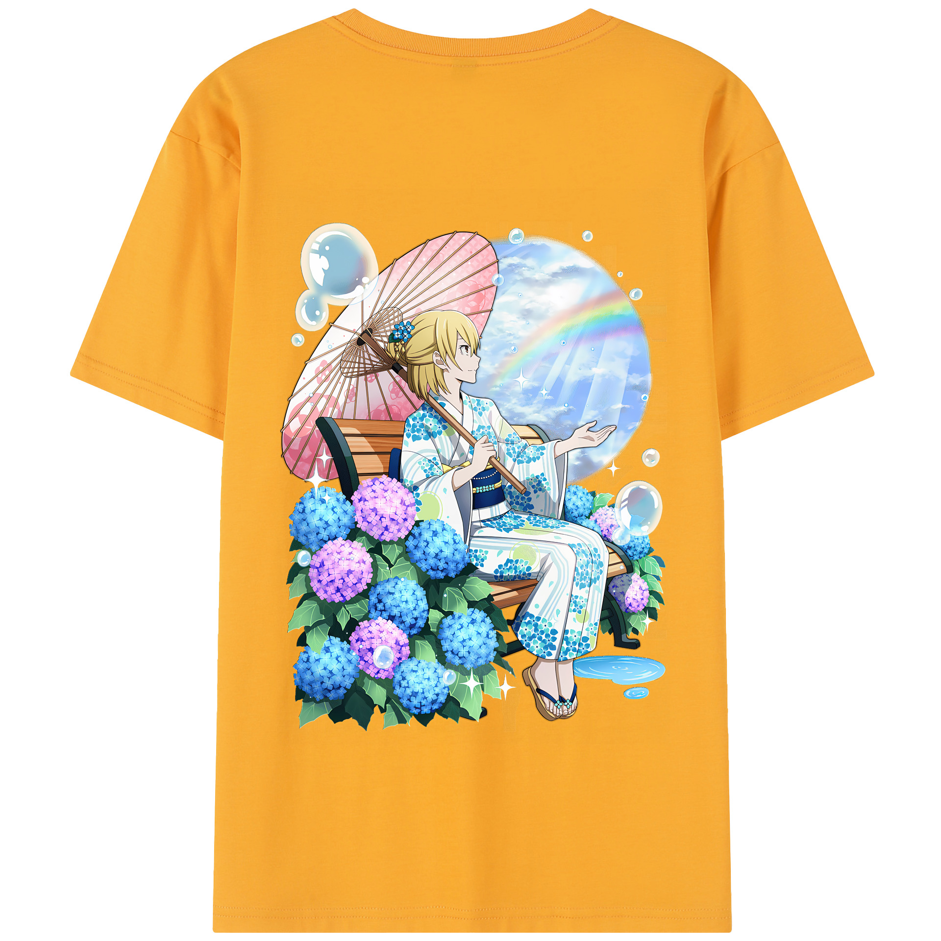 （画像用） 文豪ストレイドッグス Bungo Stray Dogs 綿100％半袖Tシャツ（背面プリント）