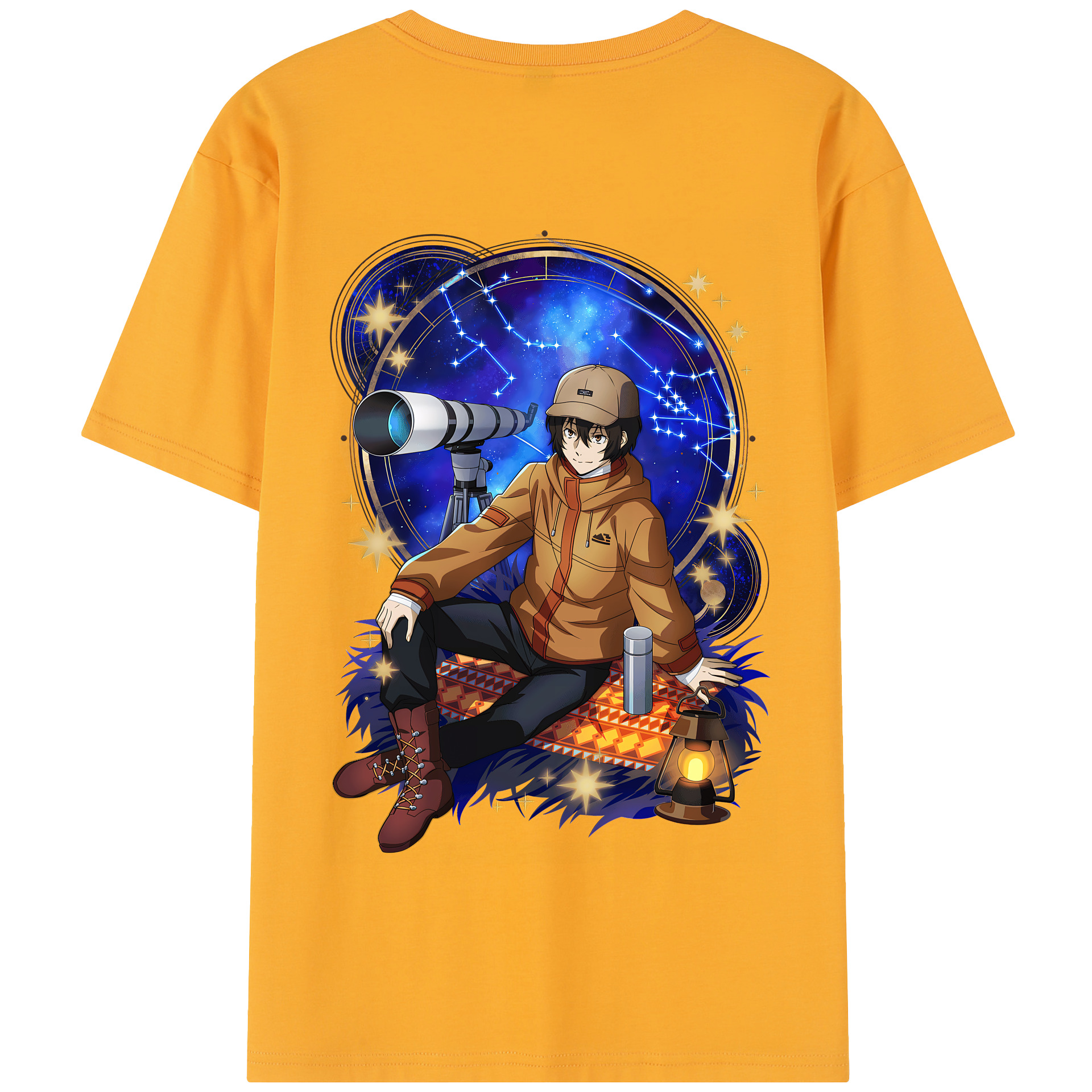 （画像用） 文豪ストレイドッグス Bungo Stray Dogs 綿100％半袖Tシャツ（背面プリント）