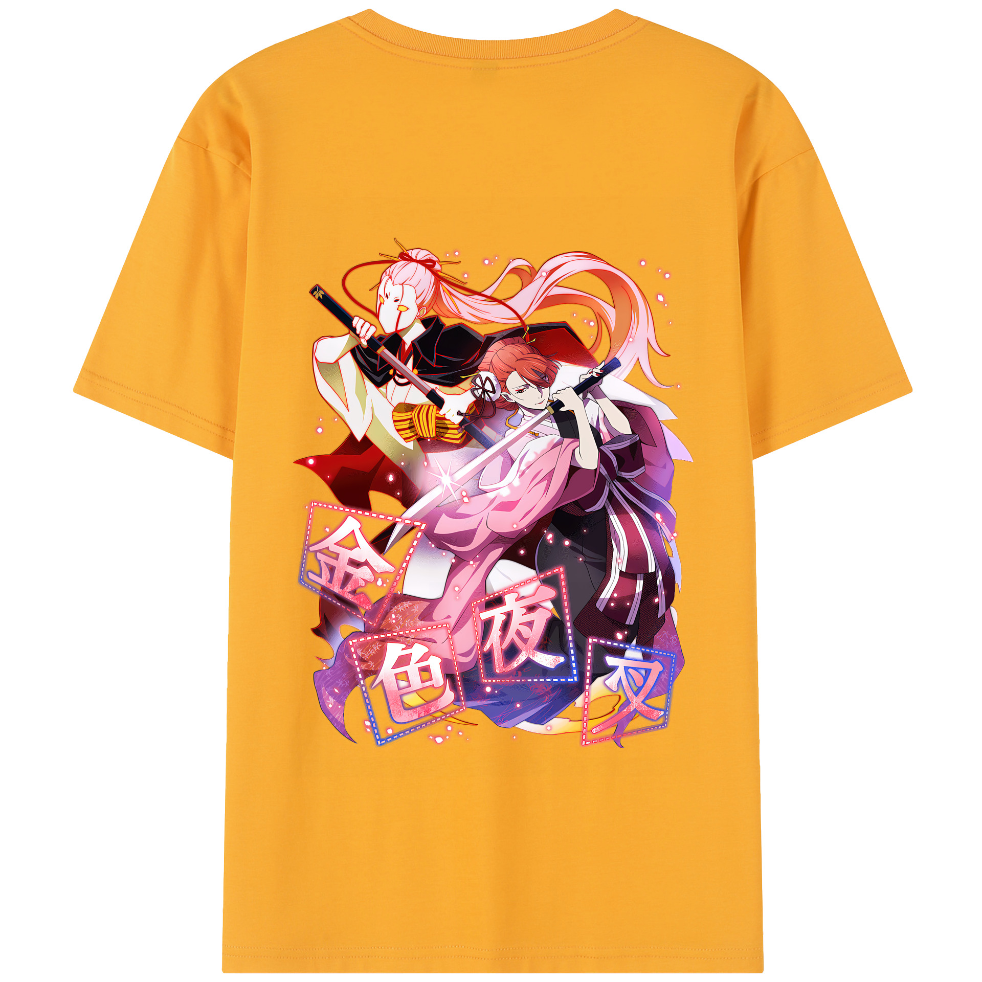 （画像用） 文豪ストレイドッグス Bungo Stray Dogs 綿100％半袖Tシャツ（背面プリント）