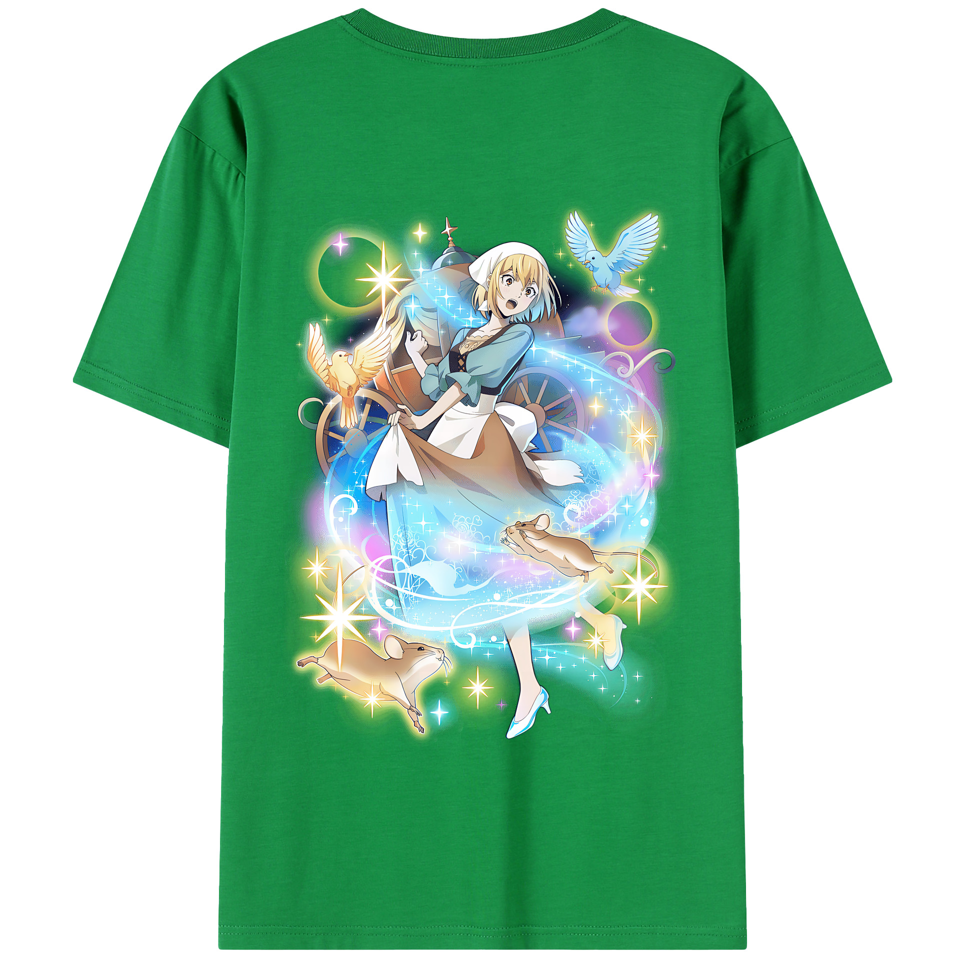 （画像用） 文豪ストレイドッグス Bungo Stray Dogs 綿100％半袖Tシャツ（背面プリント）