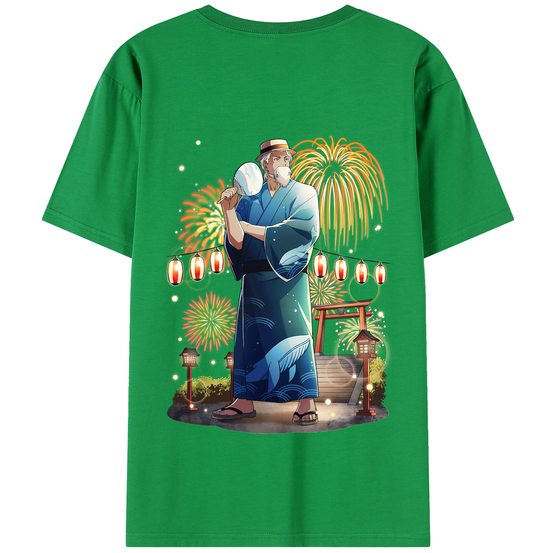 （画像用） 文豪ストレイドッグス Bungo Stray Dogs 綿100％半袖Tシャツ（背面プリント）