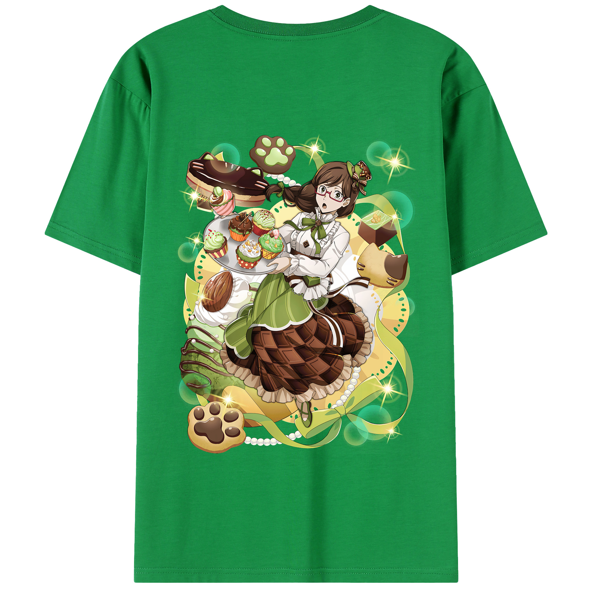 （画像用） 文豪ストレイドッグス Bungo Stray Dogs 綿100％半袖Tシャツ（背面プリント）