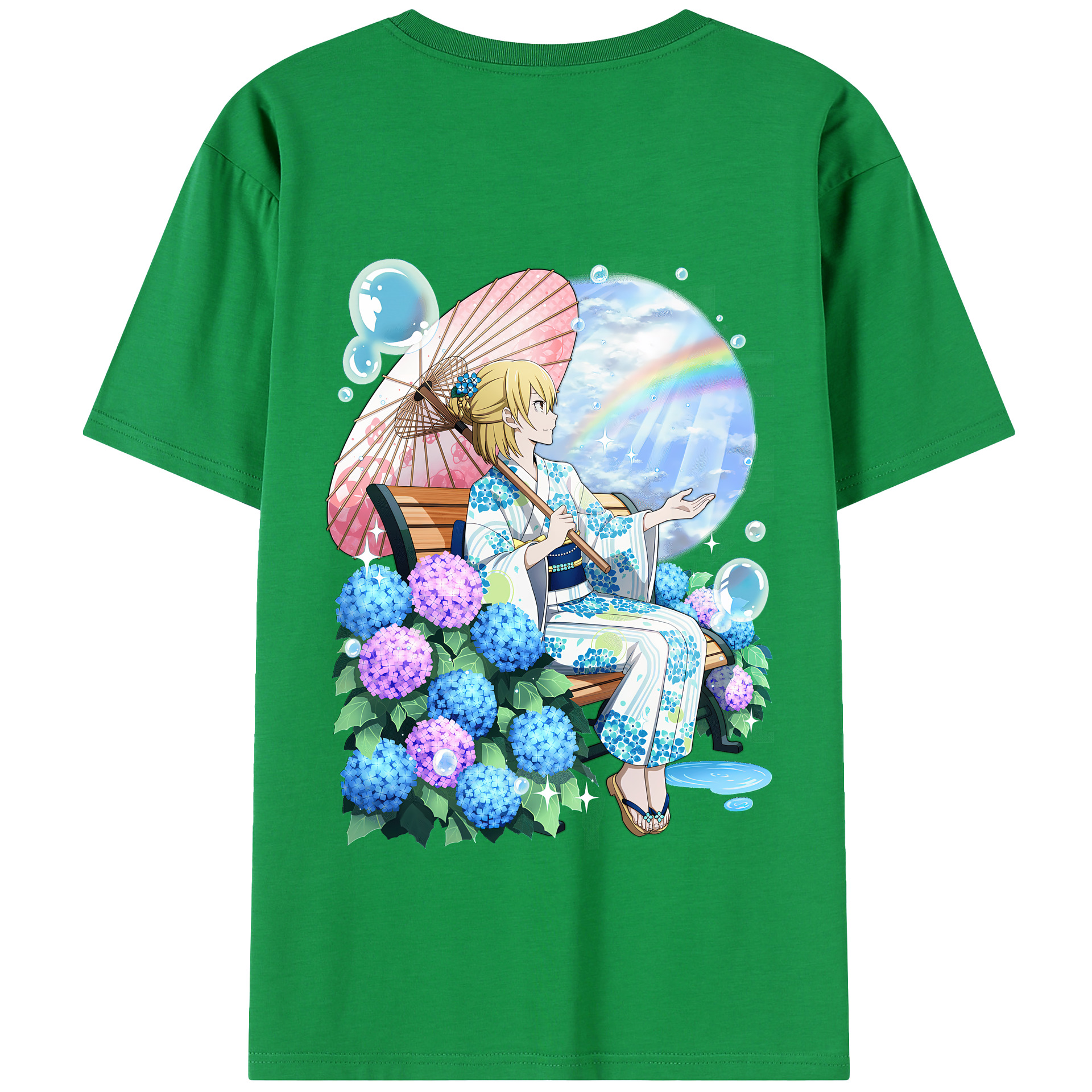 （画像用） 文豪ストレイドッグス Bungo Stray Dogs 綿100％半袖Tシャツ（背面プリント）