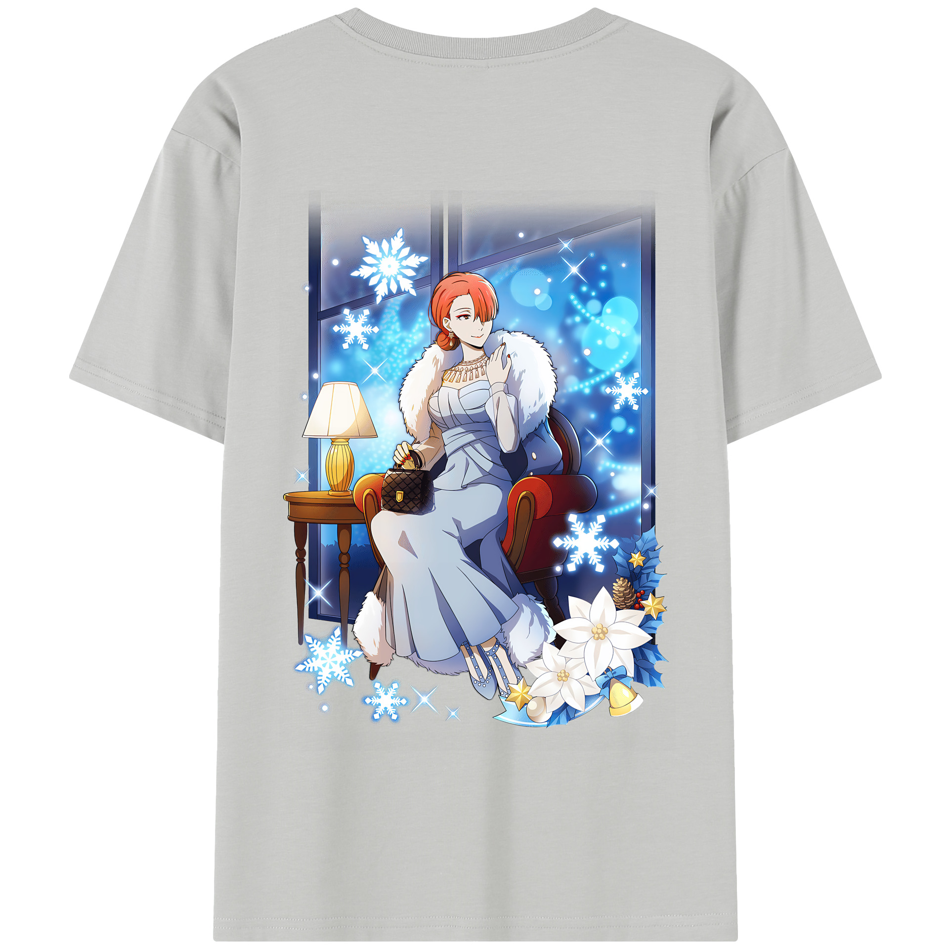 （画像用） 文豪ストレイドッグス Bungo Stray Dogs 綿100％半袖Tシャツ（背面プリント）