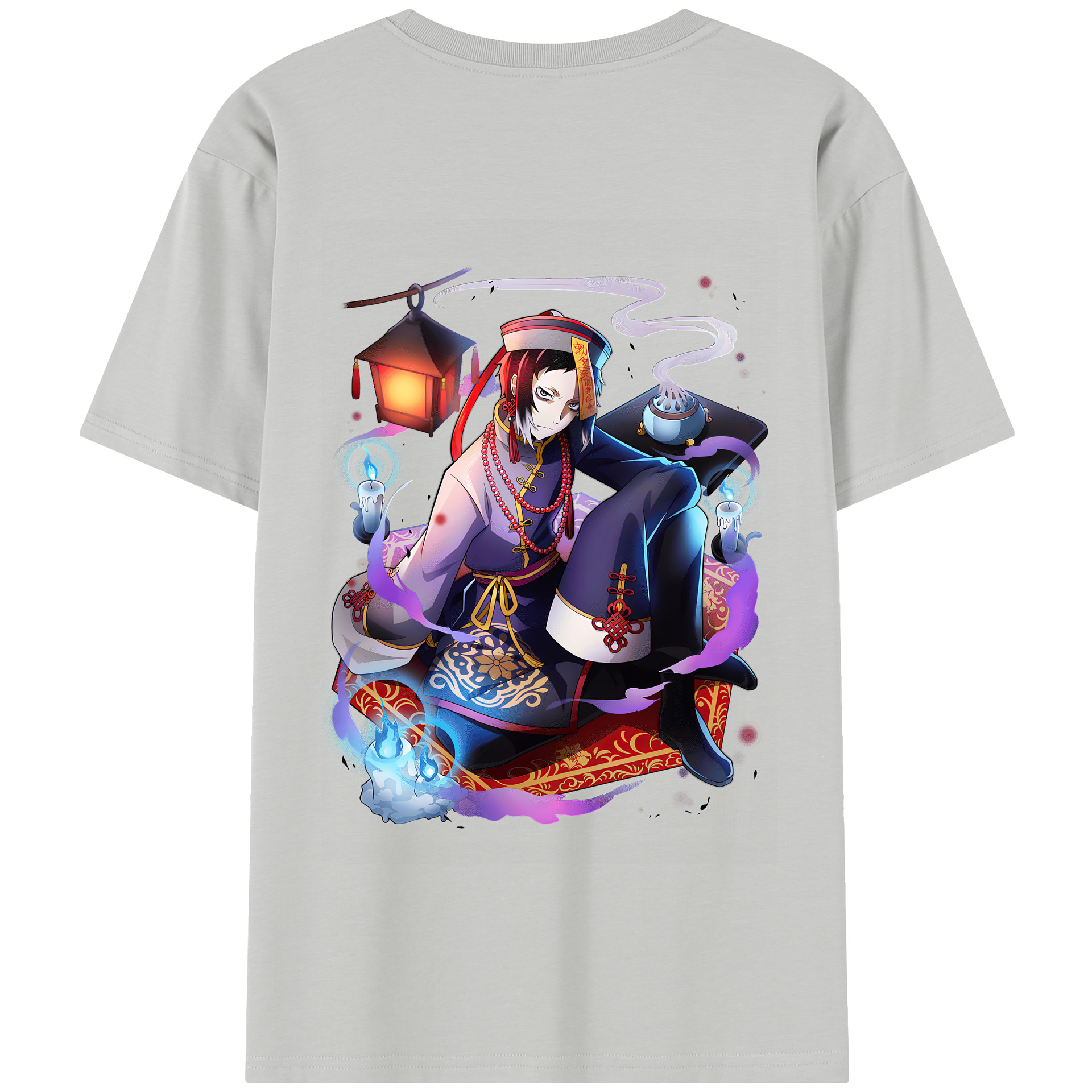 （画像用） 文豪ストレイドッグス Bungo Stray Dogs 綿100％半袖Tシャツ（背面プリント）