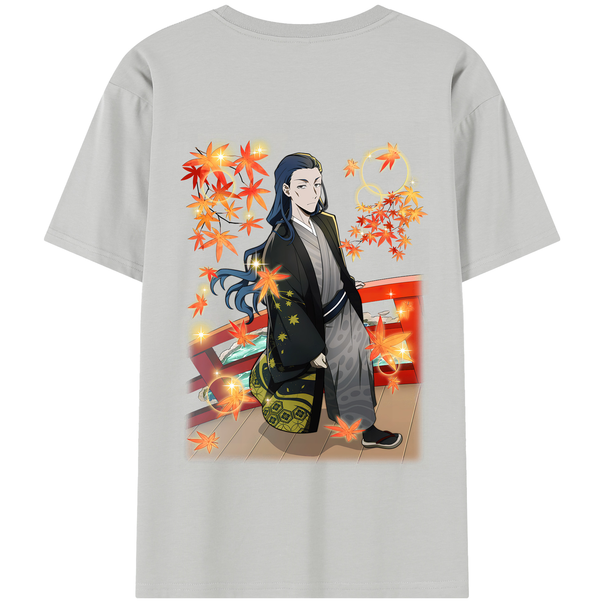 （画像用） 文豪ストレイドッグス Bungo Stray Dogs 綿100％半袖Tシャツ（背面プリント）