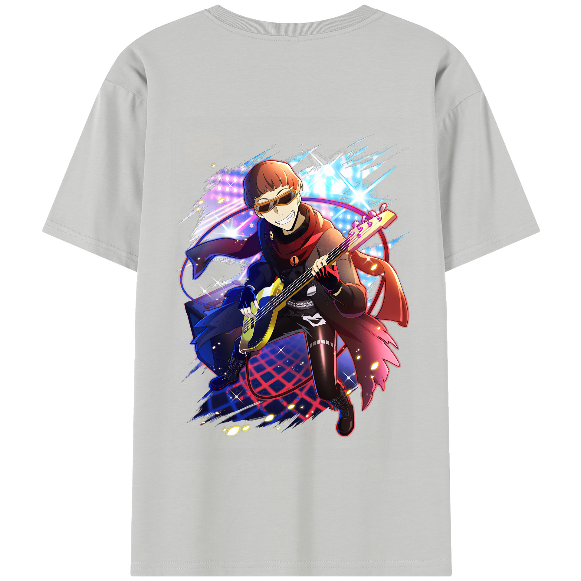 （画像用） 文豪ストレイドッグス Bungo Stray Dogs 綿100％半袖Tシャツ（背面プリント）