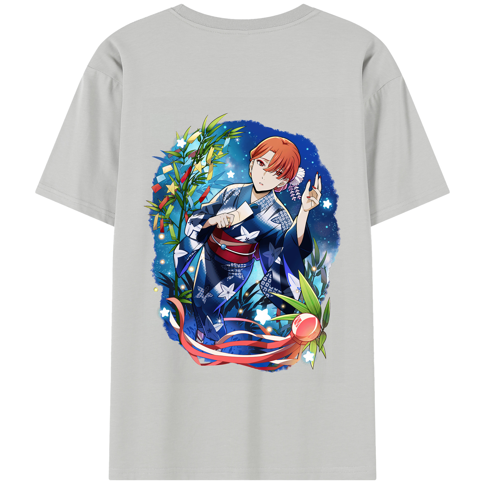 （画像用） 文豪ストレイドッグス Bungo Stray Dogs 綿100％半袖Tシャツ（背面プリント）