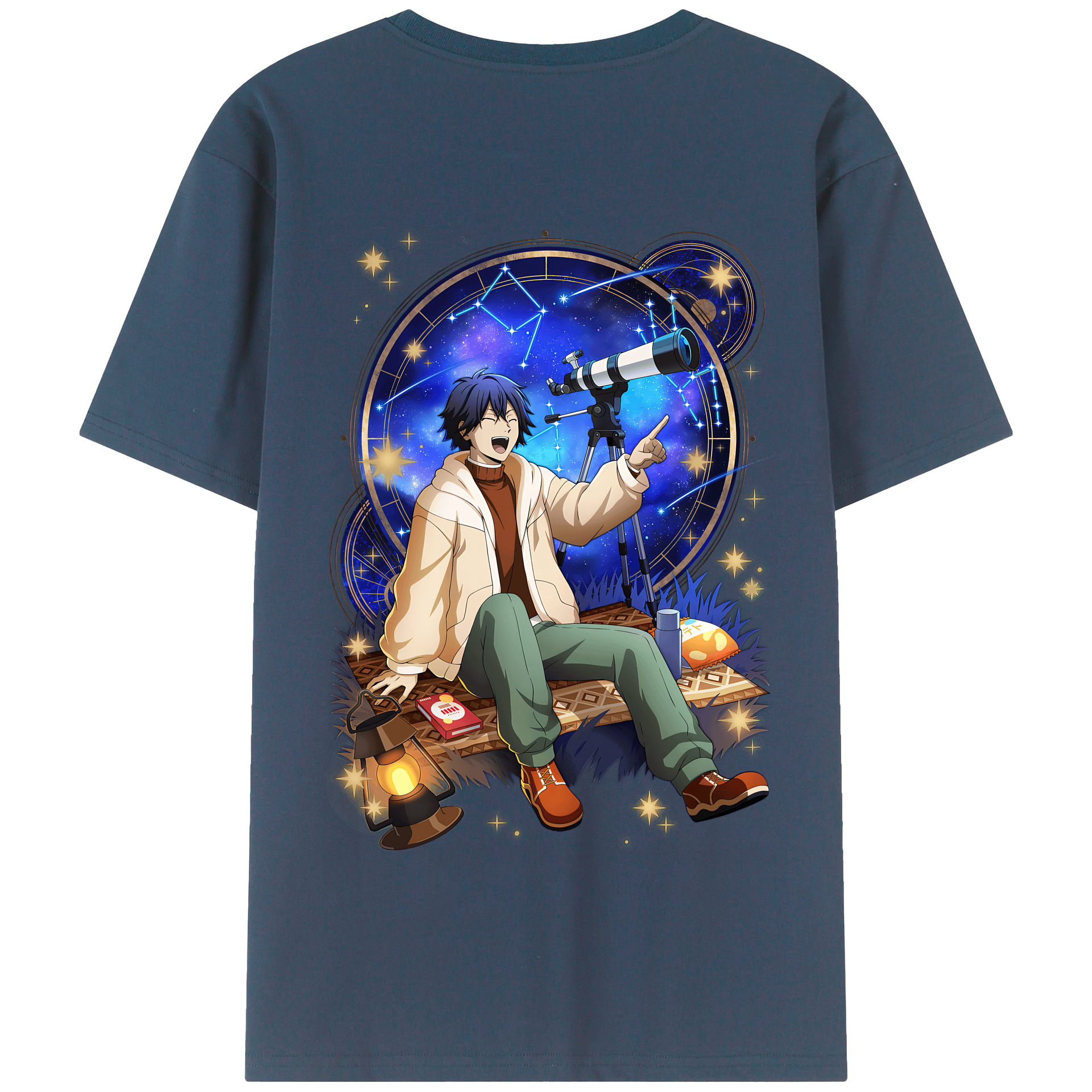（画像用） 文豪ストレイドッグス Bungo Stray Dogs 綿100％半袖Tシャツ（背面プリント）