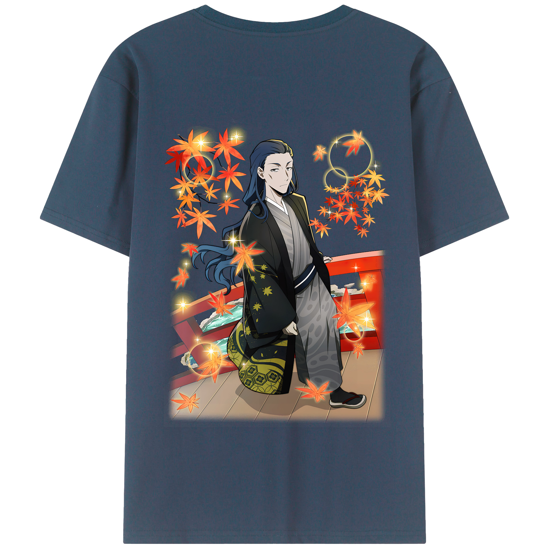 （画像用） 文豪ストレイドッグス Bungo Stray Dogs 綿100％半袖Tシャツ（背面プリント）