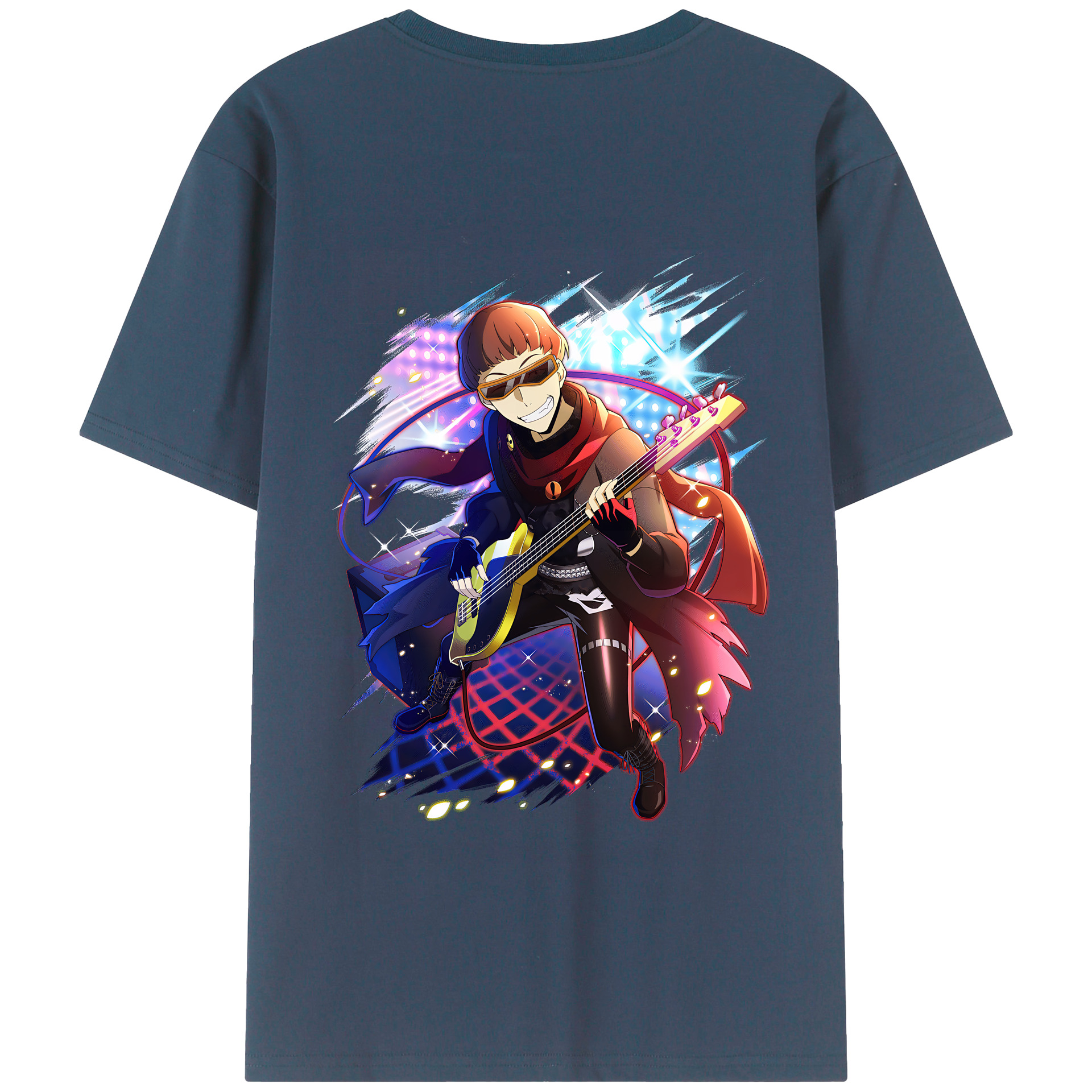 （画像用） 文豪ストレイドッグス Bungo Stray Dogs 綿100％半袖Tシャツ（背面プリント）