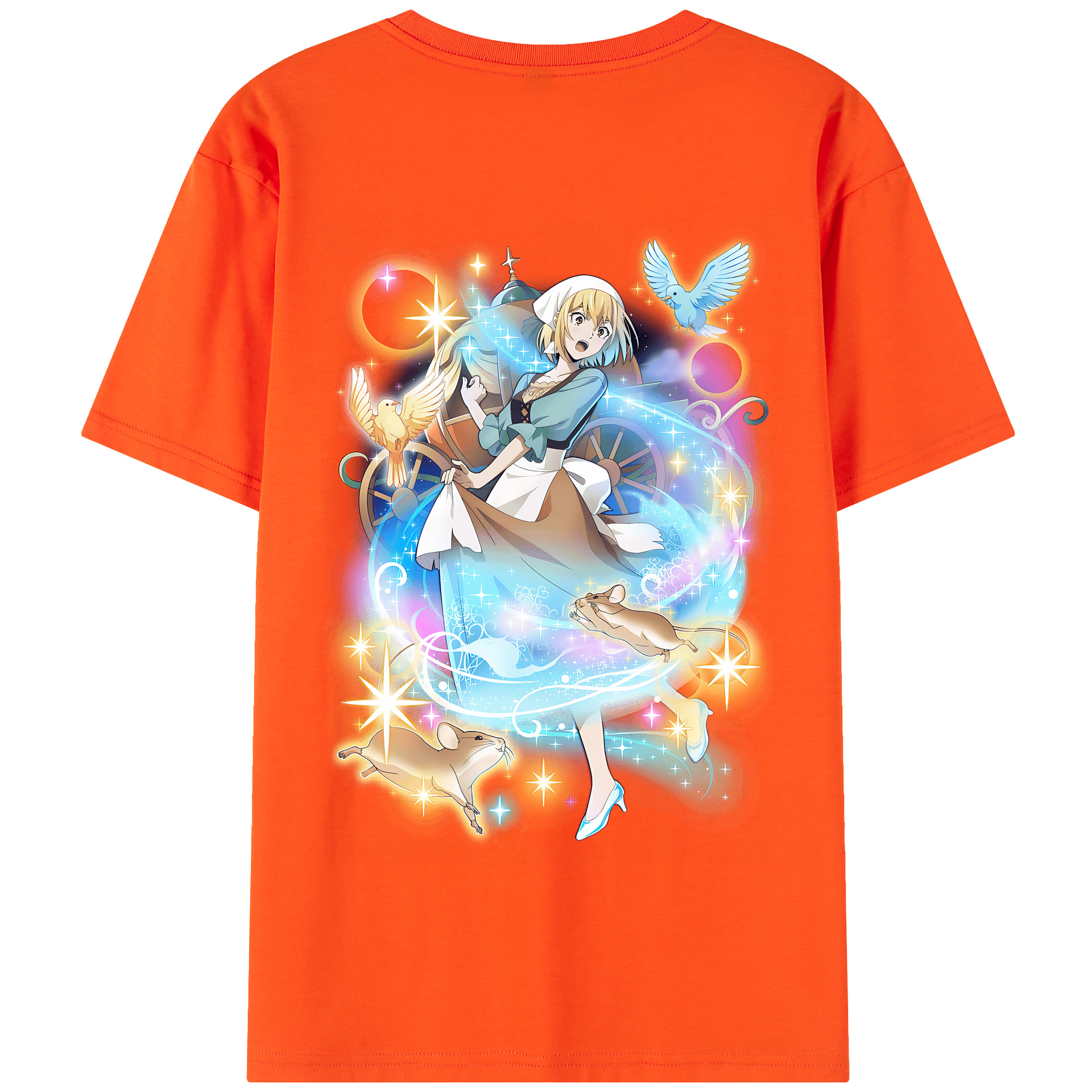 （画像用） 文豪ストレイドッグス Bungo Stray Dogs 綿100％半袖Tシャツ（背面プリント）
