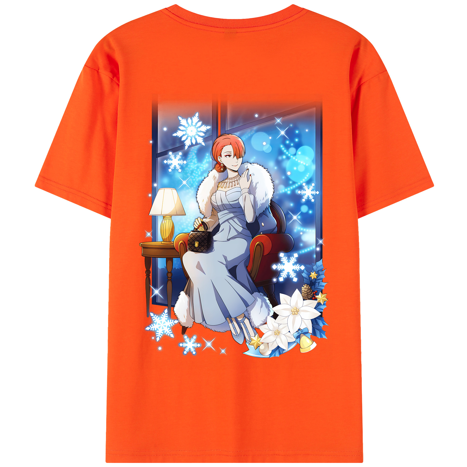 （画像用） 文豪ストレイドッグス Bungo Stray Dogs 綿100％半袖Tシャツ（背面プリント）