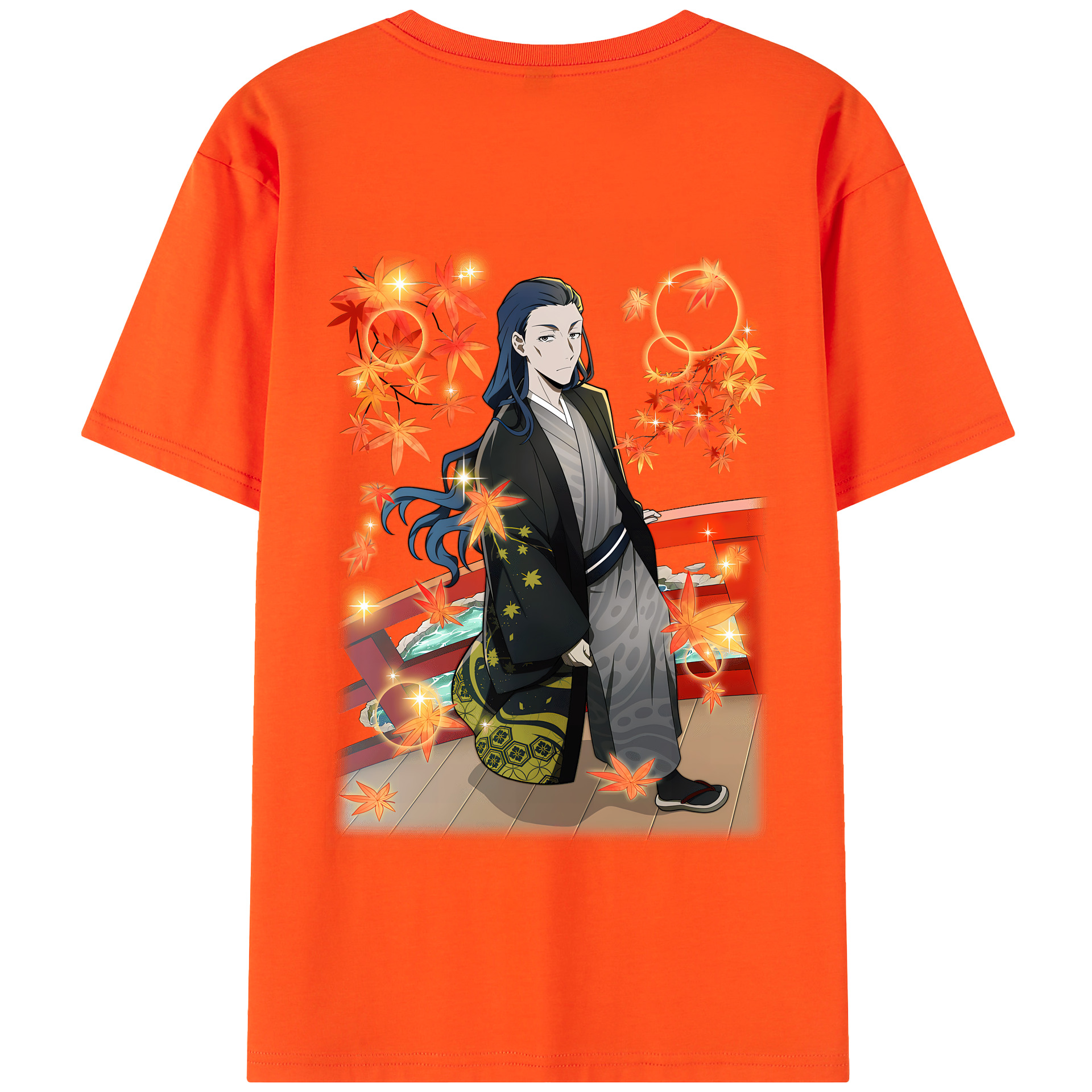 （画像用） 文豪ストレイドッグス Bungo Stray Dogs 綿100％半袖Tシャツ（背面プリント）