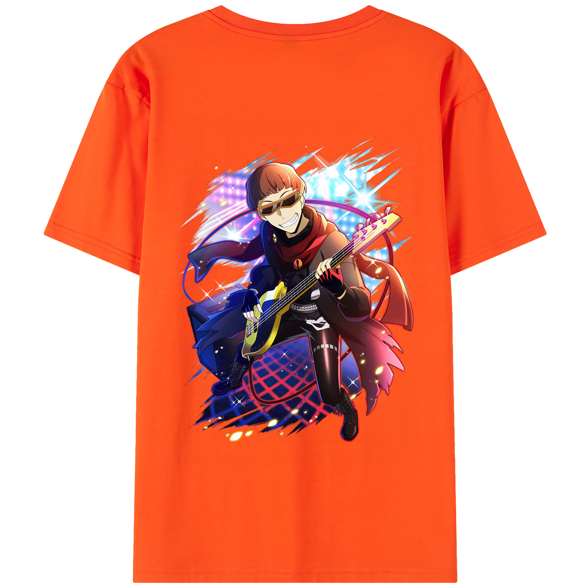 （画像用） 文豪ストレイドッグス Bungo Stray Dogs 綿100％半袖Tシャツ（背面プリント）