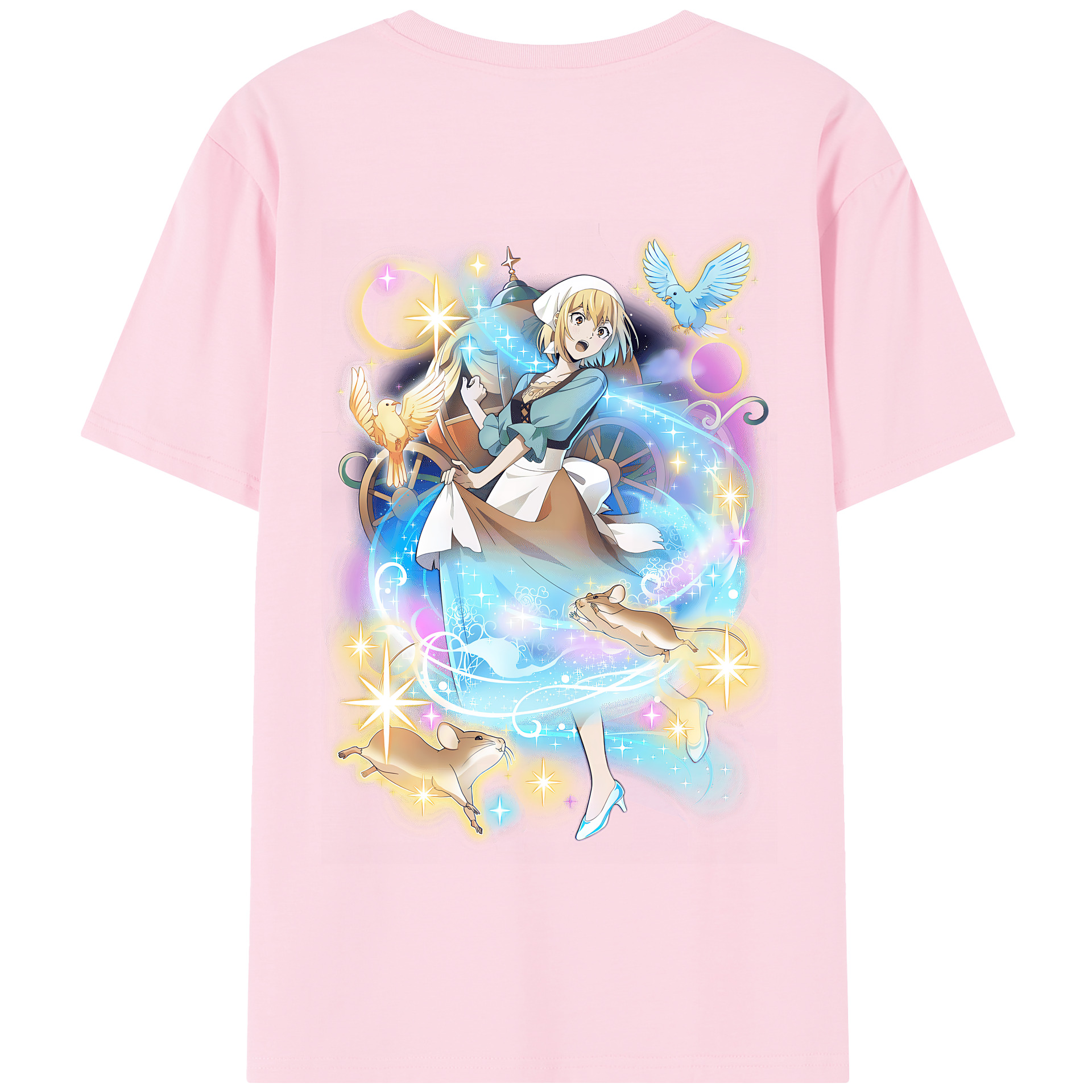 （画像用） 文豪ストレイドッグス Bungo Stray Dogs 綿100％半袖Tシャツ（背面プリント）