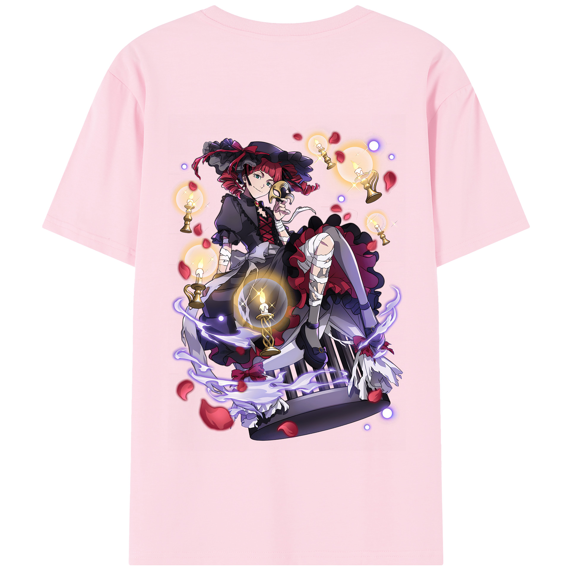 （画像用） 文豪ストレイドッグス Bungo Stray Dogs 綿100％半袖Tシャツ（背面プリント）