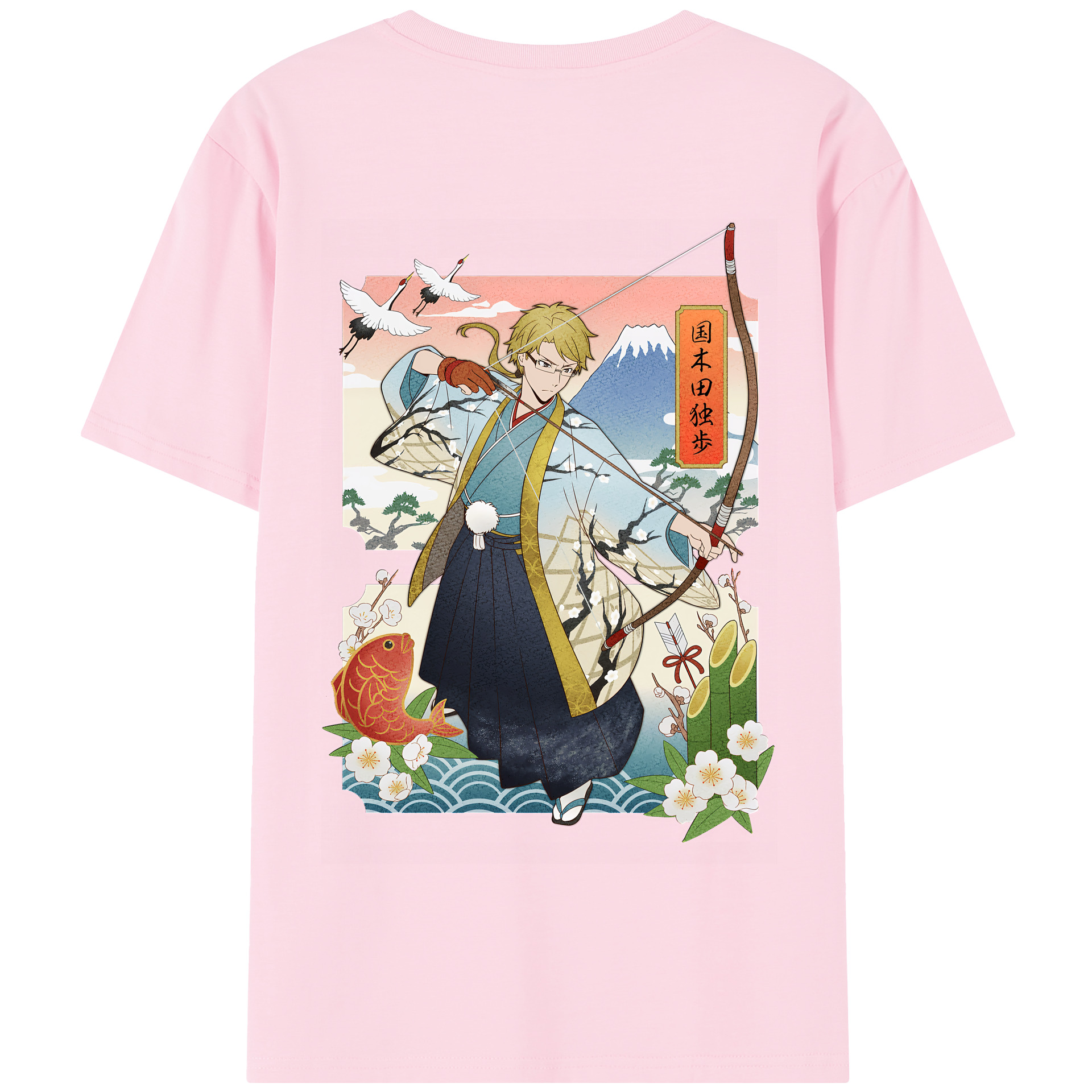 （画像用） 文豪ストレイドッグス Bungo Stray Dogs 綿100％半袖Tシャツ（背面プリント）