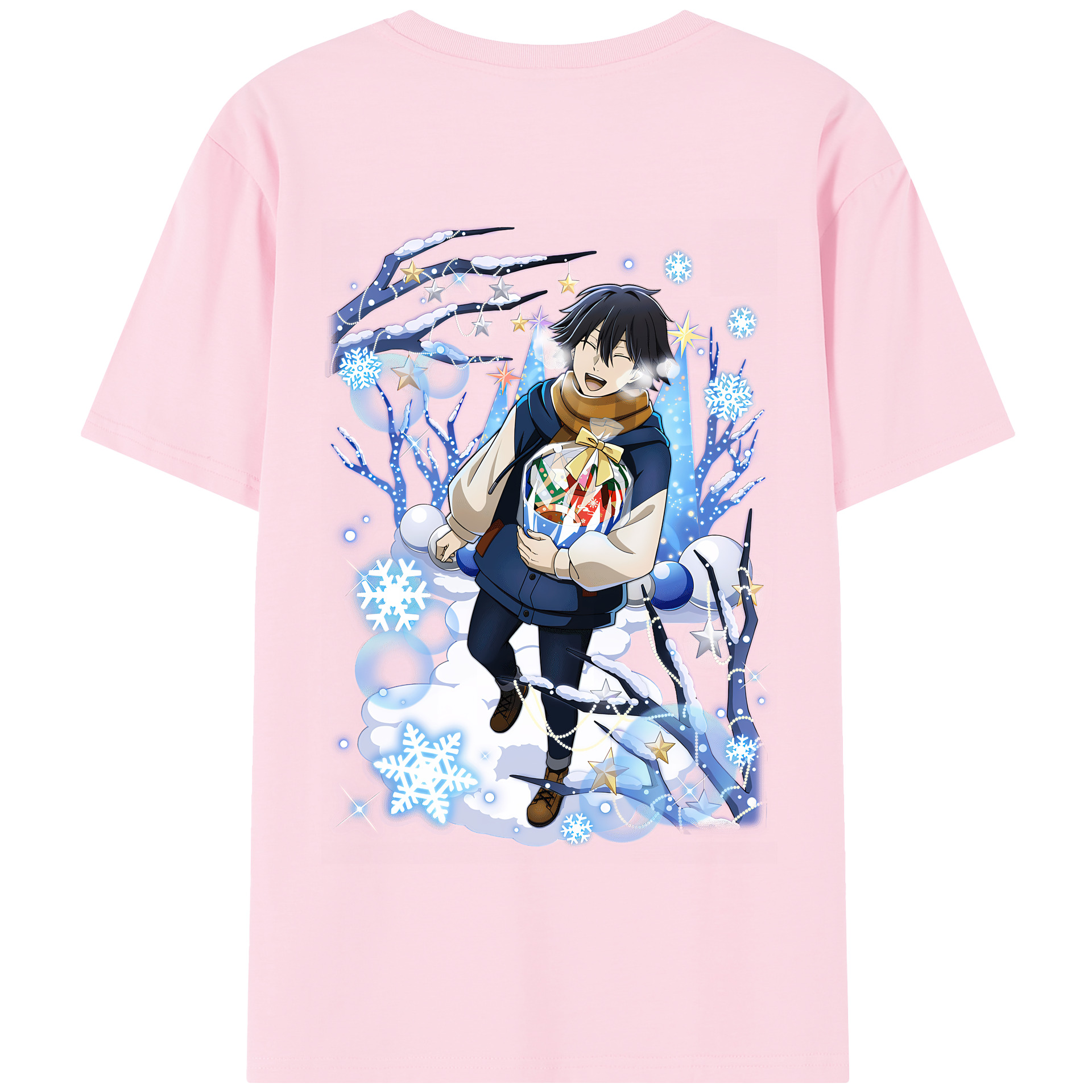 （画像用） 文豪ストレイドッグス Bungo Stray Dogs 綿100％半袖Tシャツ（背面プリント）