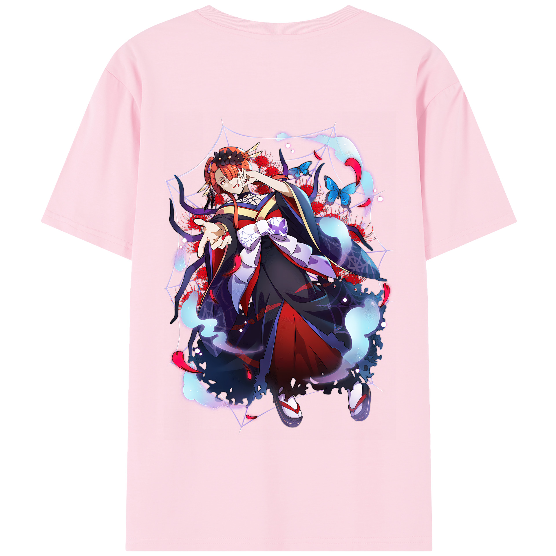 （画像用） 文豪ストレイドッグス Bungo Stray Dogs 綿100％半袖Tシャツ（背面プリント）