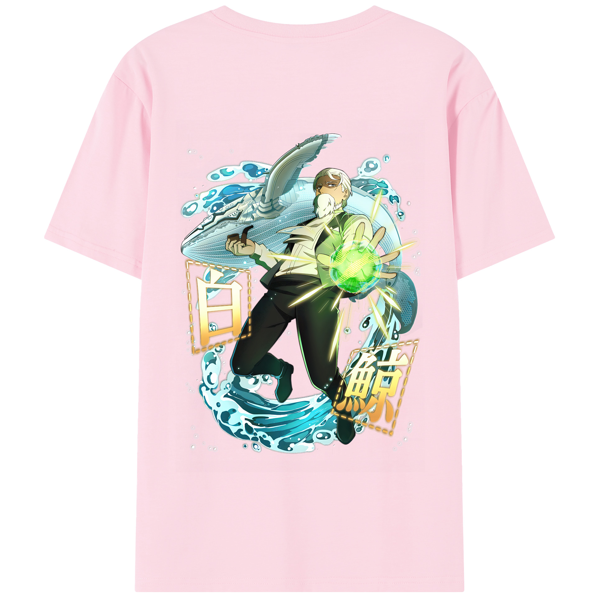 （画像用） 文豪ストレイドッグス Bungo Stray Dogs 綿100％半袖Tシャツ（背面プリント）