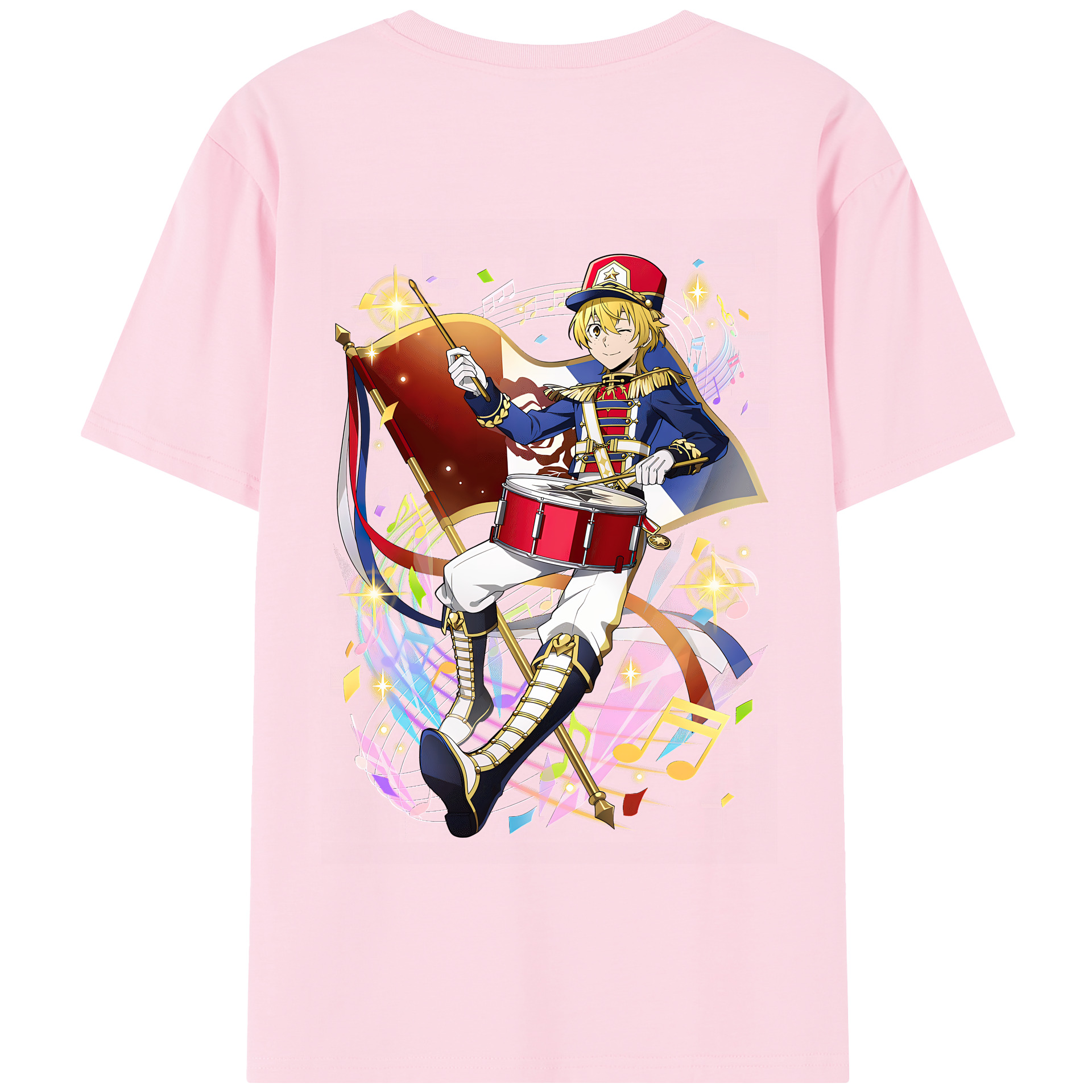 （画像用） 文豪ストレイドッグス Bungo Stray Dogs 綿100％半袖Tシャツ（背面プリント）