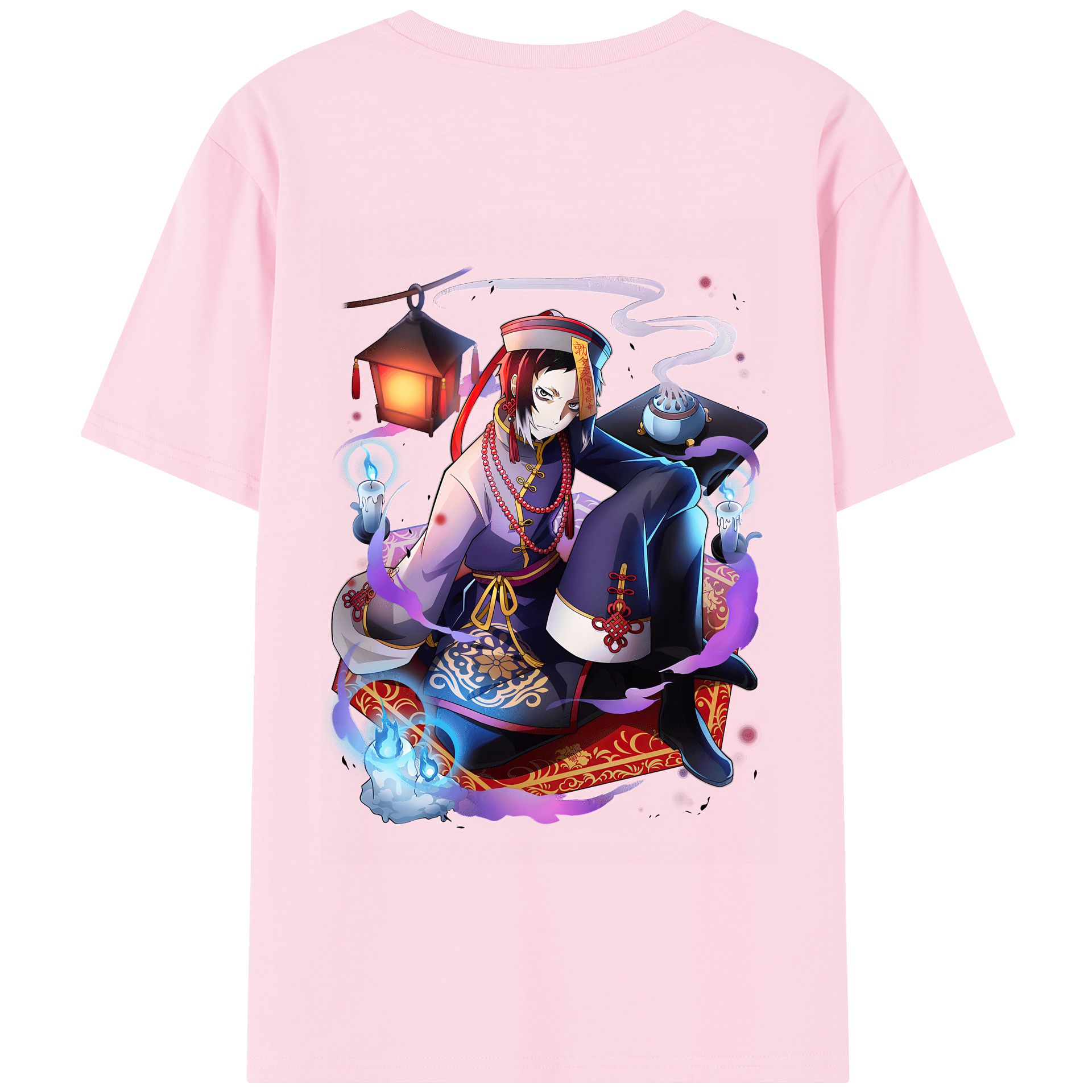 （画像用） 文豪ストレイドッグス Bungo Stray Dogs 綿100％半袖Tシャツ（背面プリント）