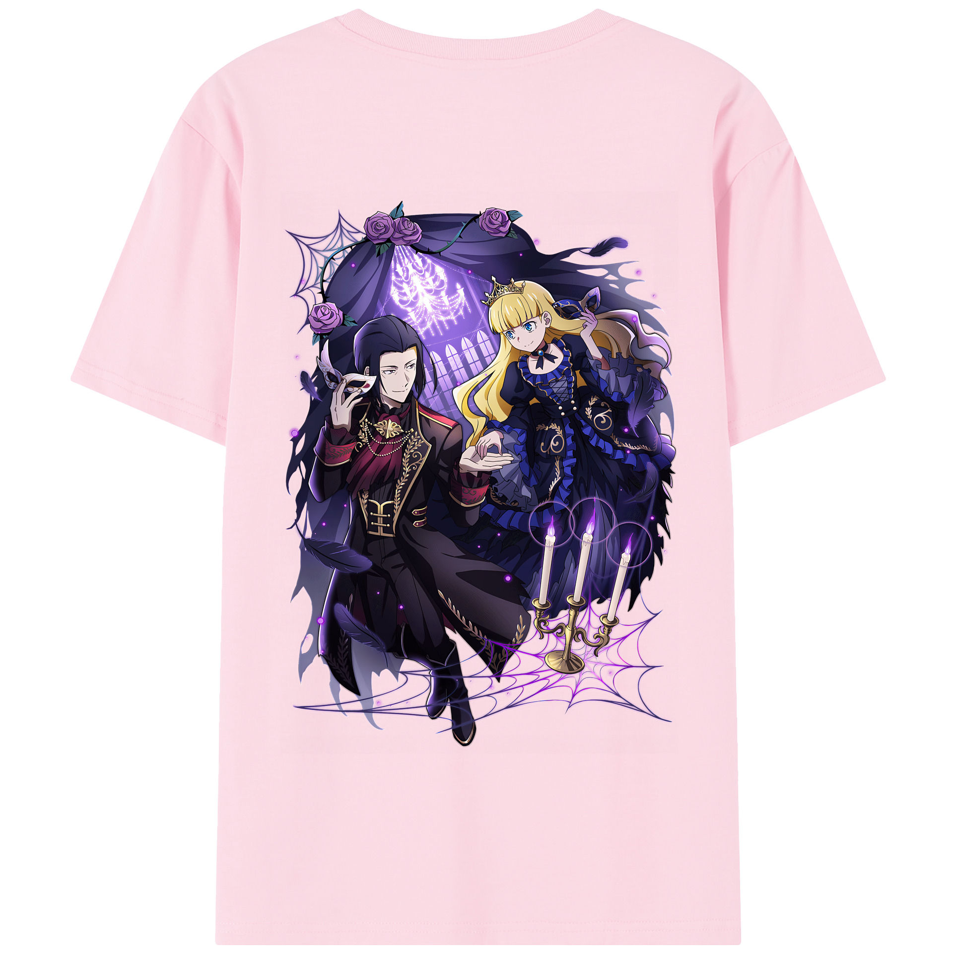 （画像用） 文豪ストレイドッグス Bungo Stray Dogs 綿100％半袖Tシャツ（背面プリント）