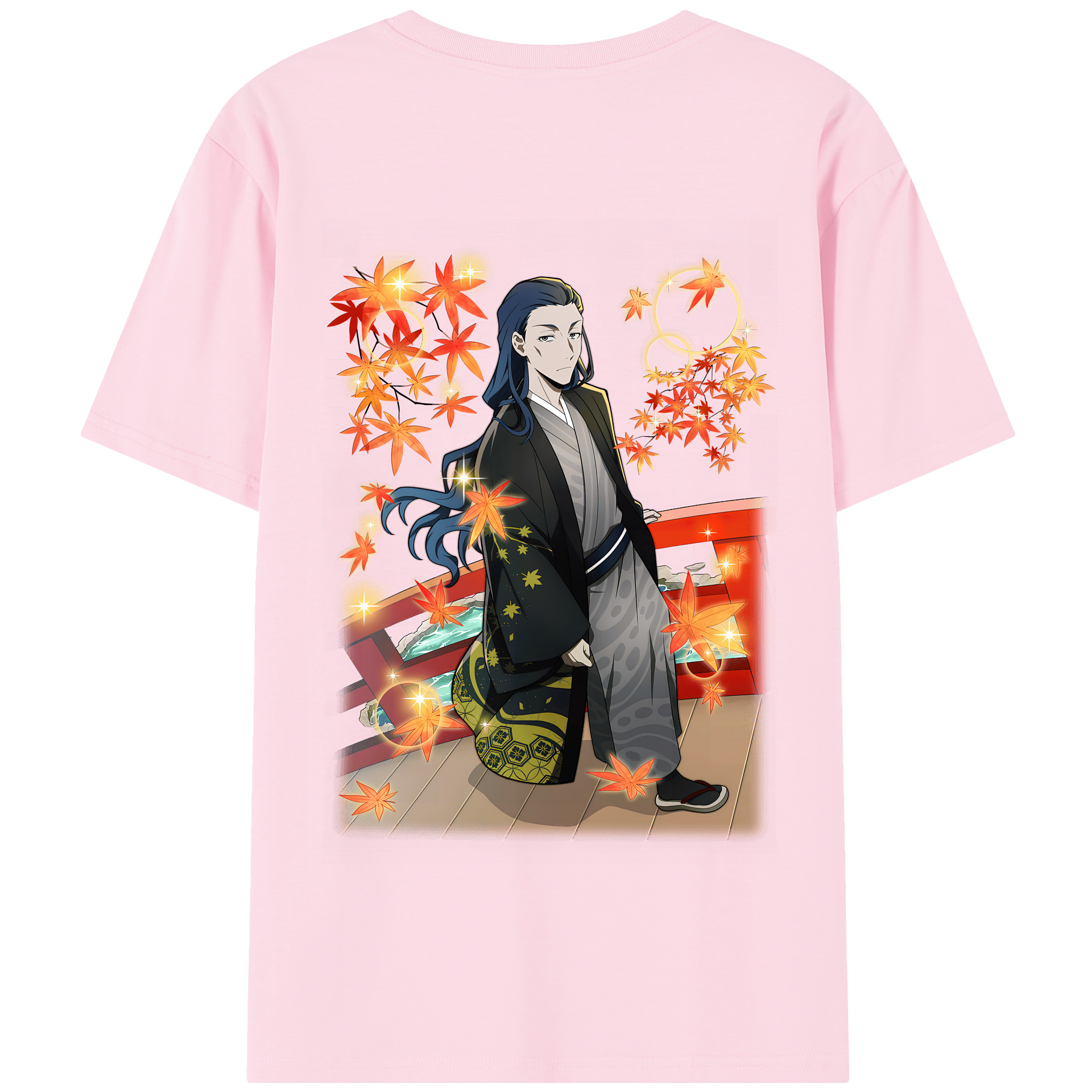 （画像用） 文豪ストレイドッグス Bungo Stray Dogs 綿100％半袖Tシャツ（背面プリント）