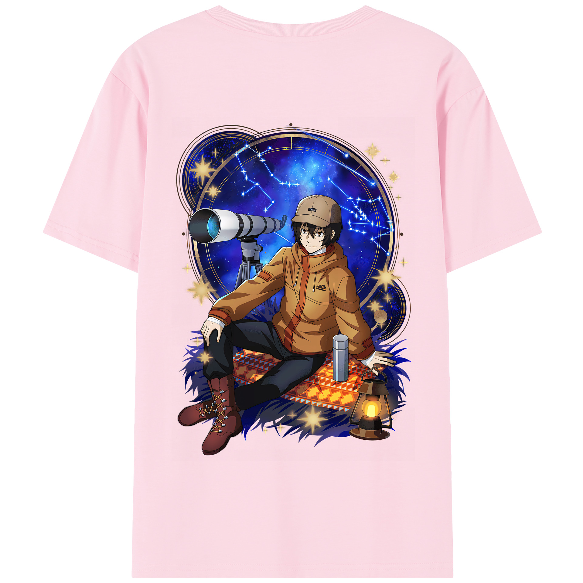 （画像用） 文豪ストレイドッグス Bungo Stray Dogs 綿100％半袖Tシャツ（背面プリント）