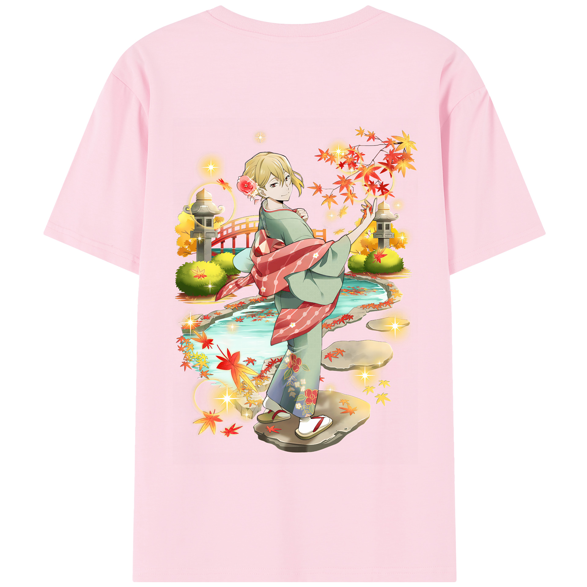 （画像用） 文豪ストレイドッグス Bungo Stray Dogs 綿100％半袖Tシャツ（背面プリント）