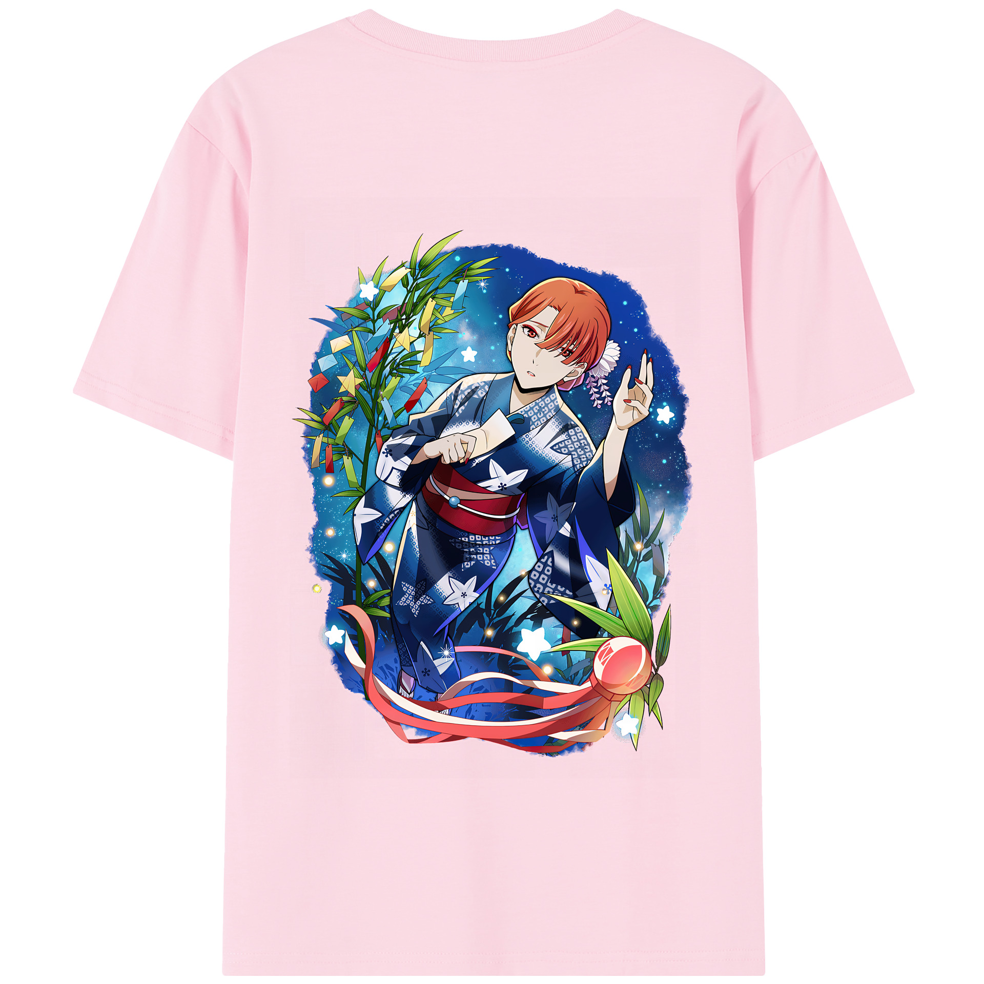 （画像用） 文豪ストレイドッグス Bungo Stray Dogs 綿100％半袖Tシャツ（背面プリント）