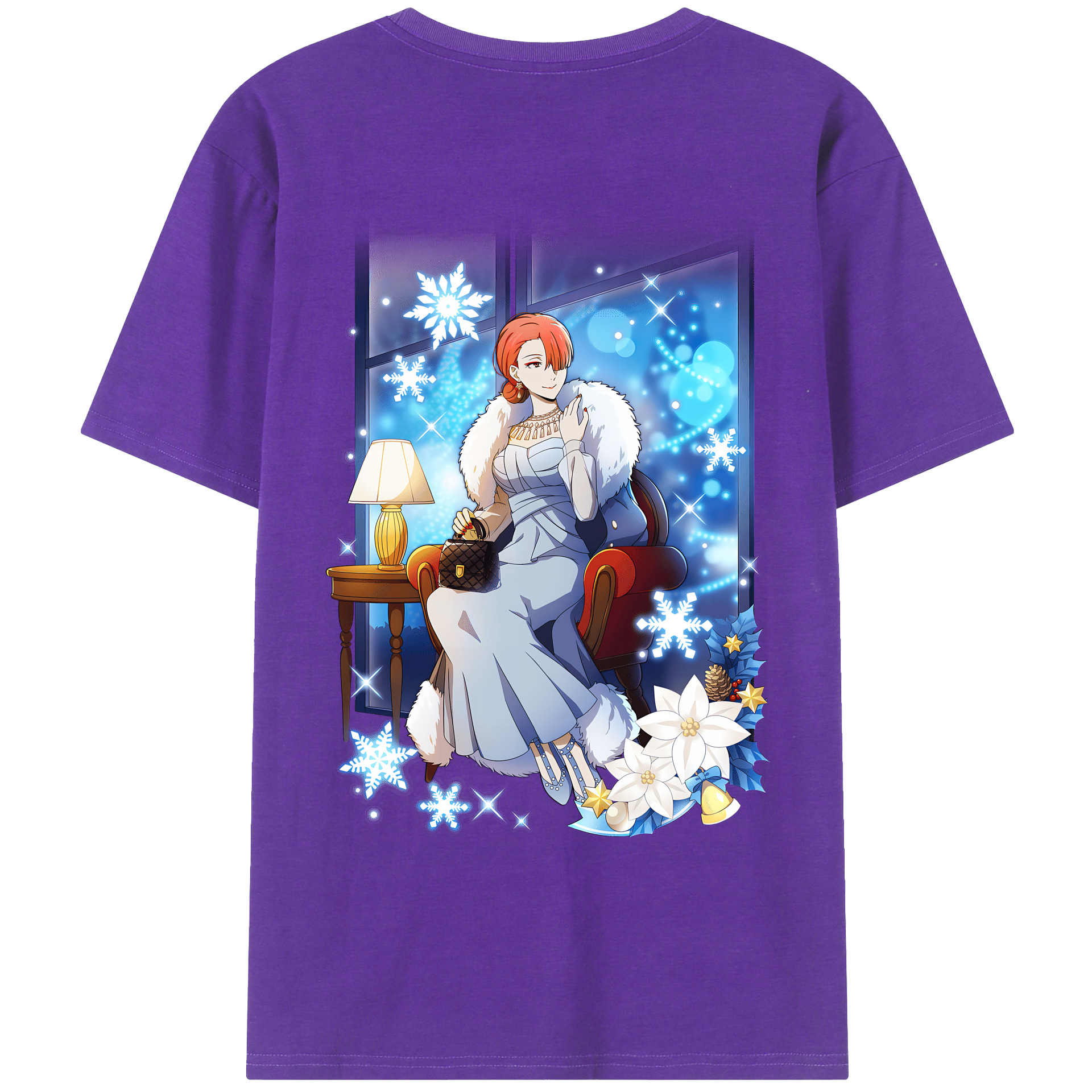 （画像用） 文豪ストレイドッグス Bungo Stray Dogs 綿100％半袖Tシャツ（背面プリント）