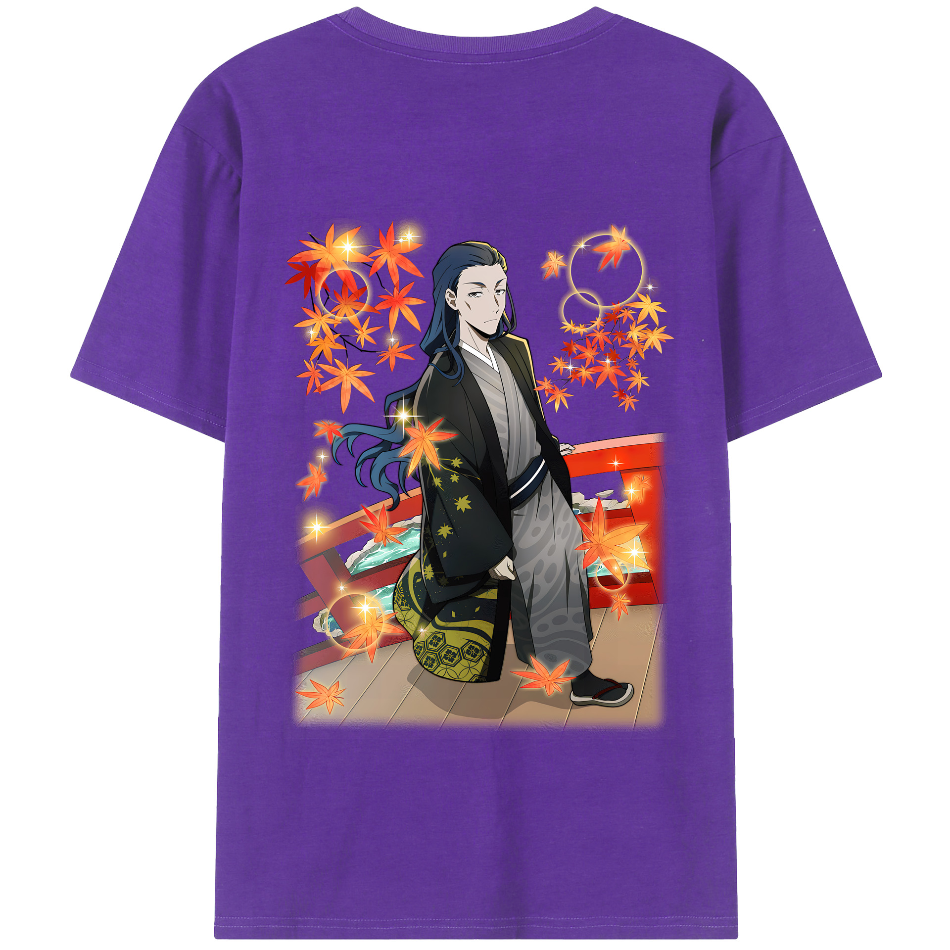 （画像用） 文豪ストレイドッグス Bungo Stray Dogs 綿100％半袖Tシャツ（背面プリント）