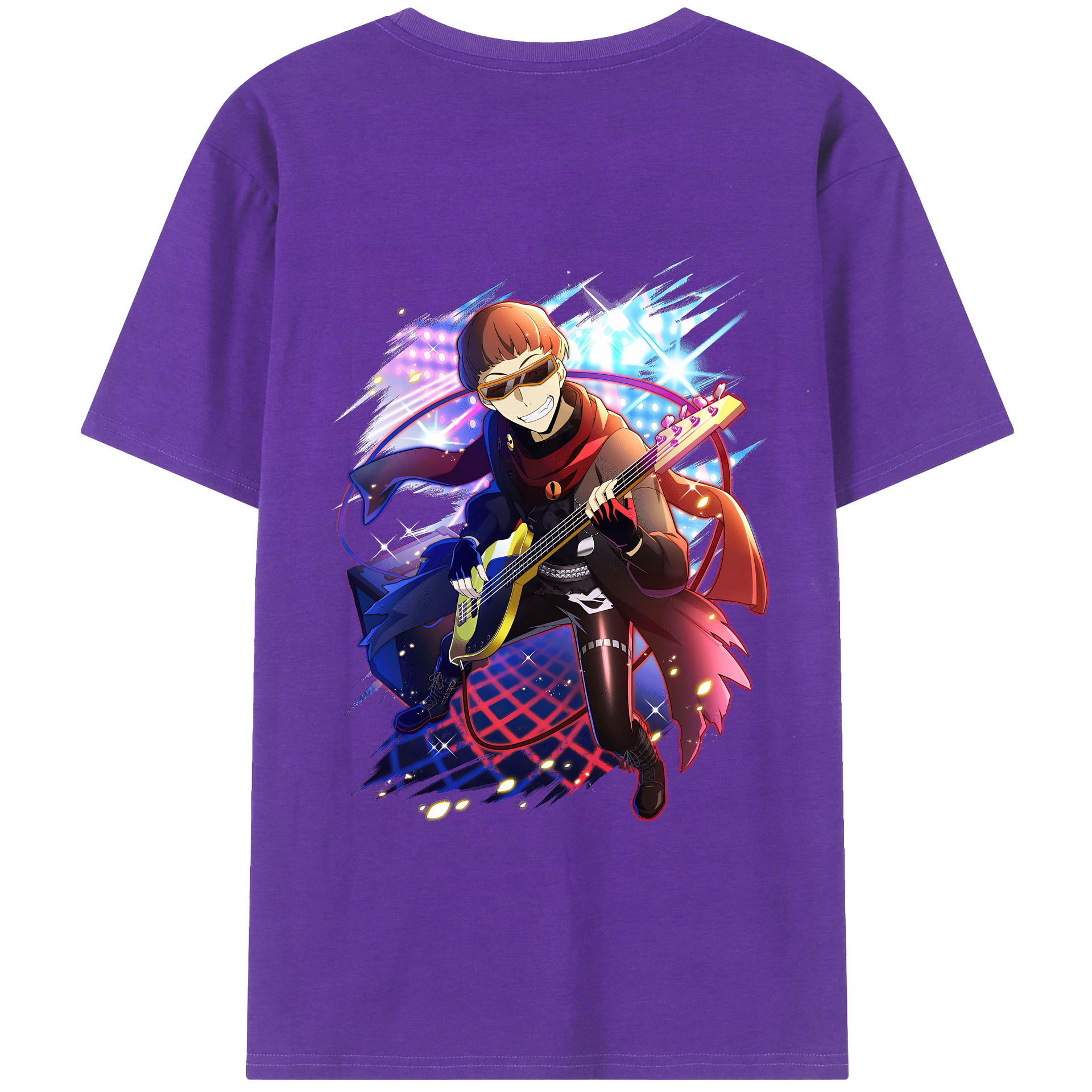（画像用） 文豪ストレイドッグス Bungo Stray Dogs 綿100％半袖Tシャツ（背面プリント）