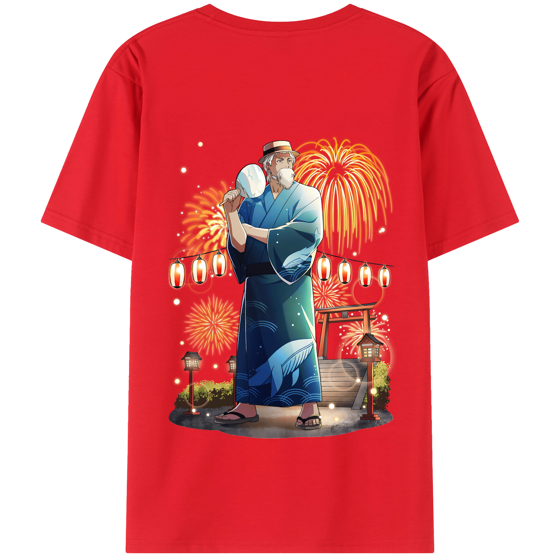 （画像用） 文豪ストレイドッグス Bungo Stray Dogs 綿100％半袖Tシャツ（背面プリント）