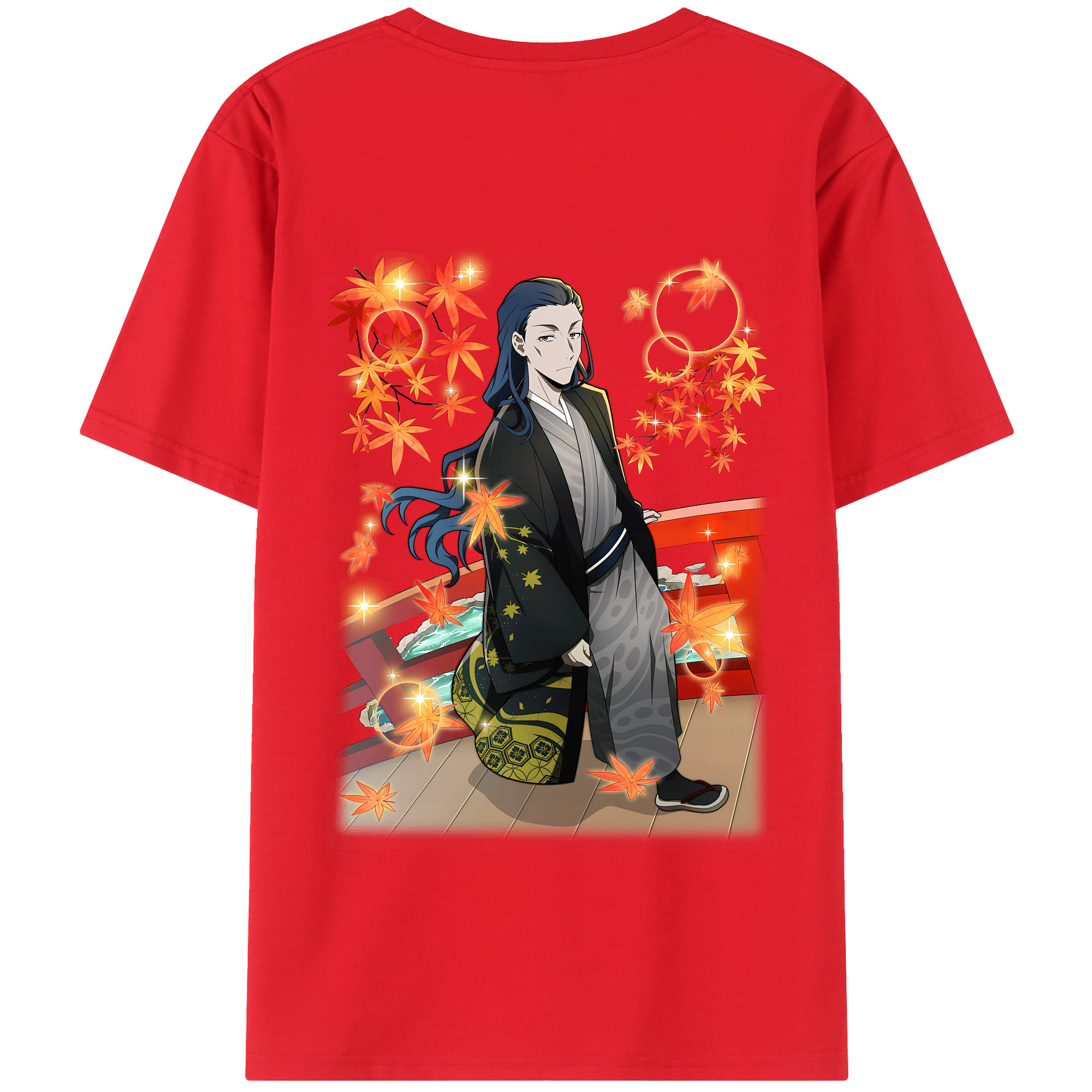 （画像用） 文豪ストレイドッグス Bungo Stray Dogs 綿100％半袖Tシャツ（背面プリント）