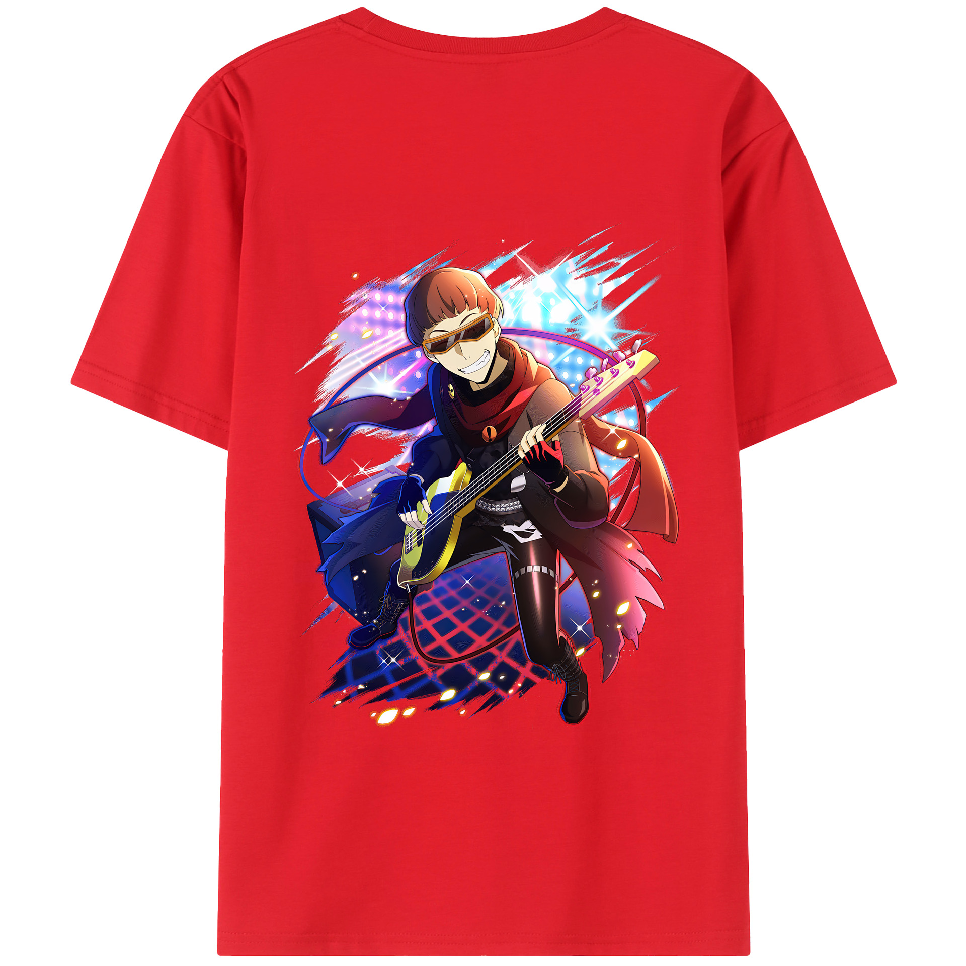 （画像用） 文豪ストレイドッグス Bungo Stray Dogs 綿100％半袖Tシャツ（背面プリント）