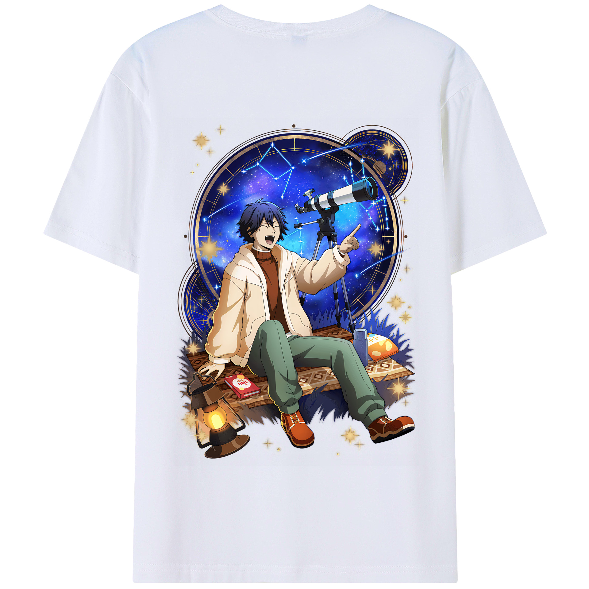 （画像用） 文豪ストレイドッグス Bungo Stray Dogs 綿100％半袖Tシャツ（背面プリント）