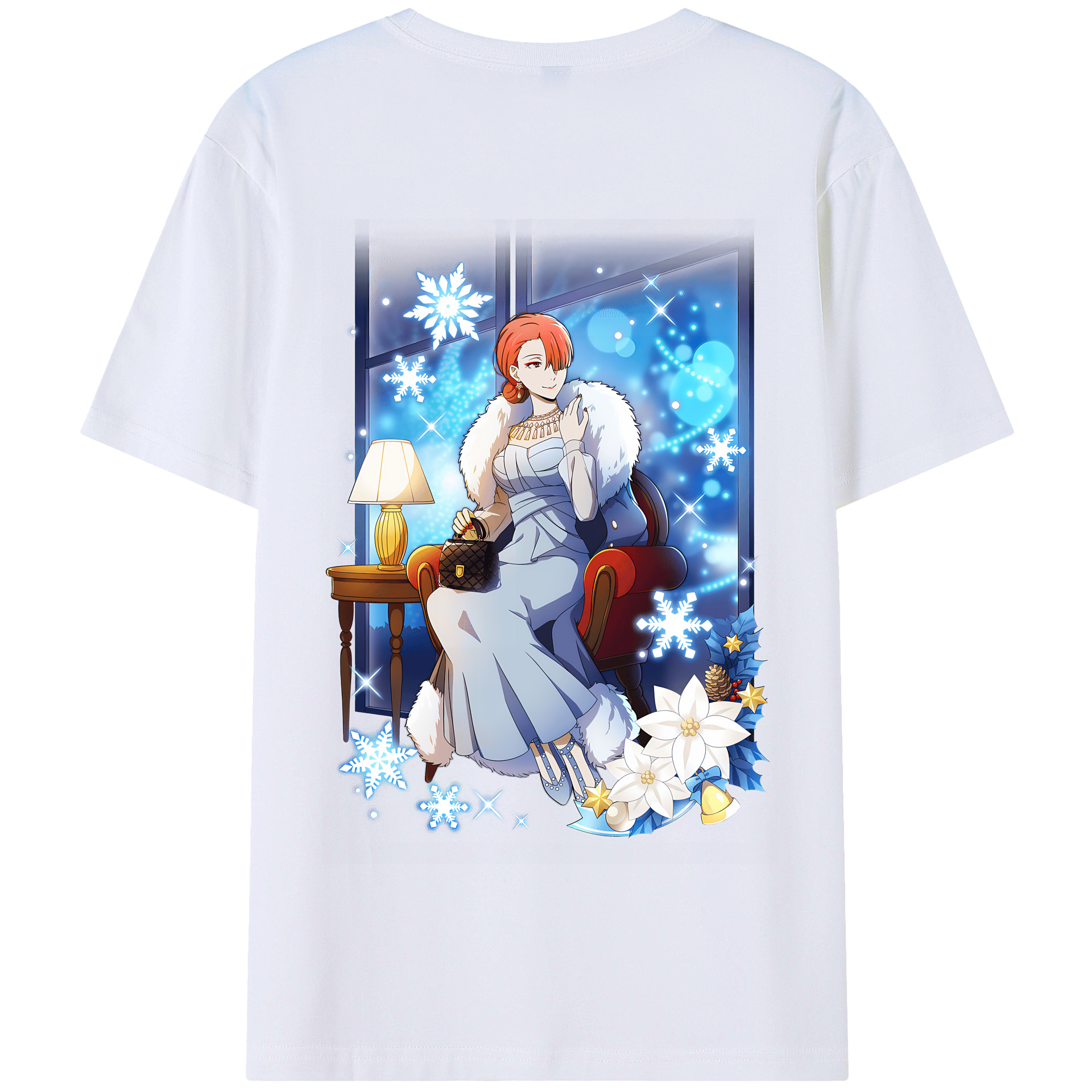 （画像用） 文豪ストレイドッグス Bungo Stray Dogs 綿100％半袖Tシャツ（背面プリント）