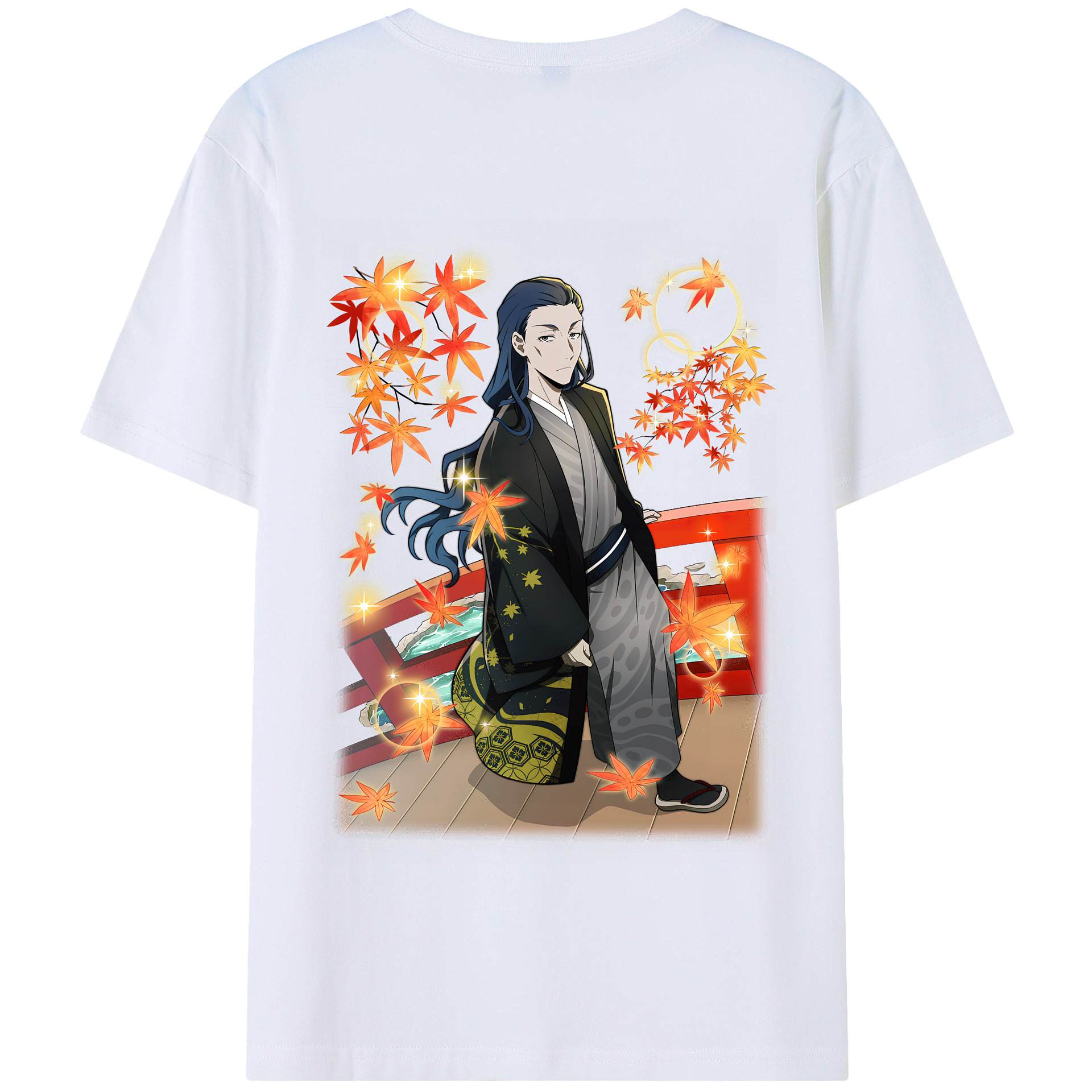 （画像用） 文豪ストレイドッグス Bungo Stray Dogs 綿100％半袖Tシャツ（背面プリント）